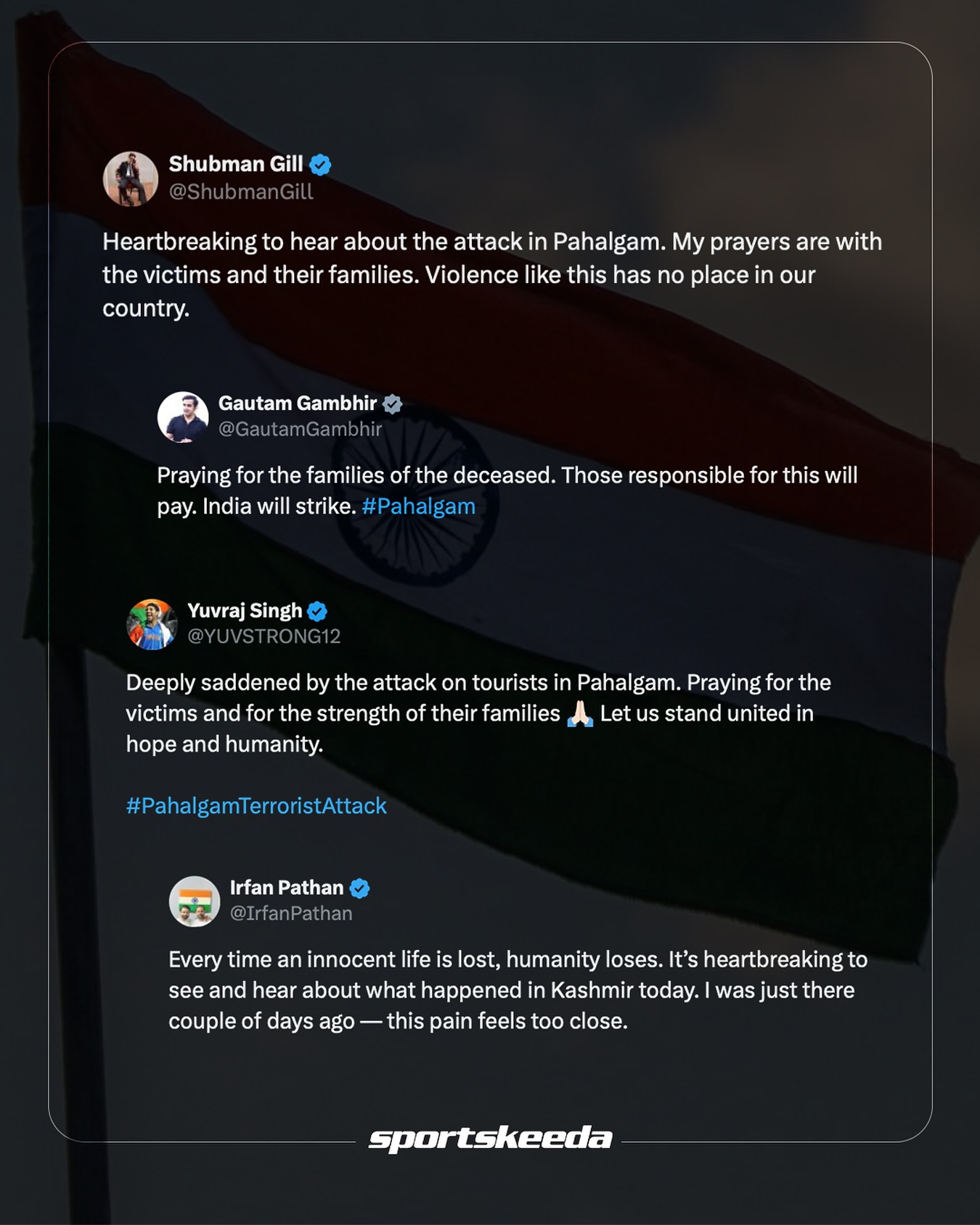 Sportskeeda - The cricketing world stands in solidarity with the ...