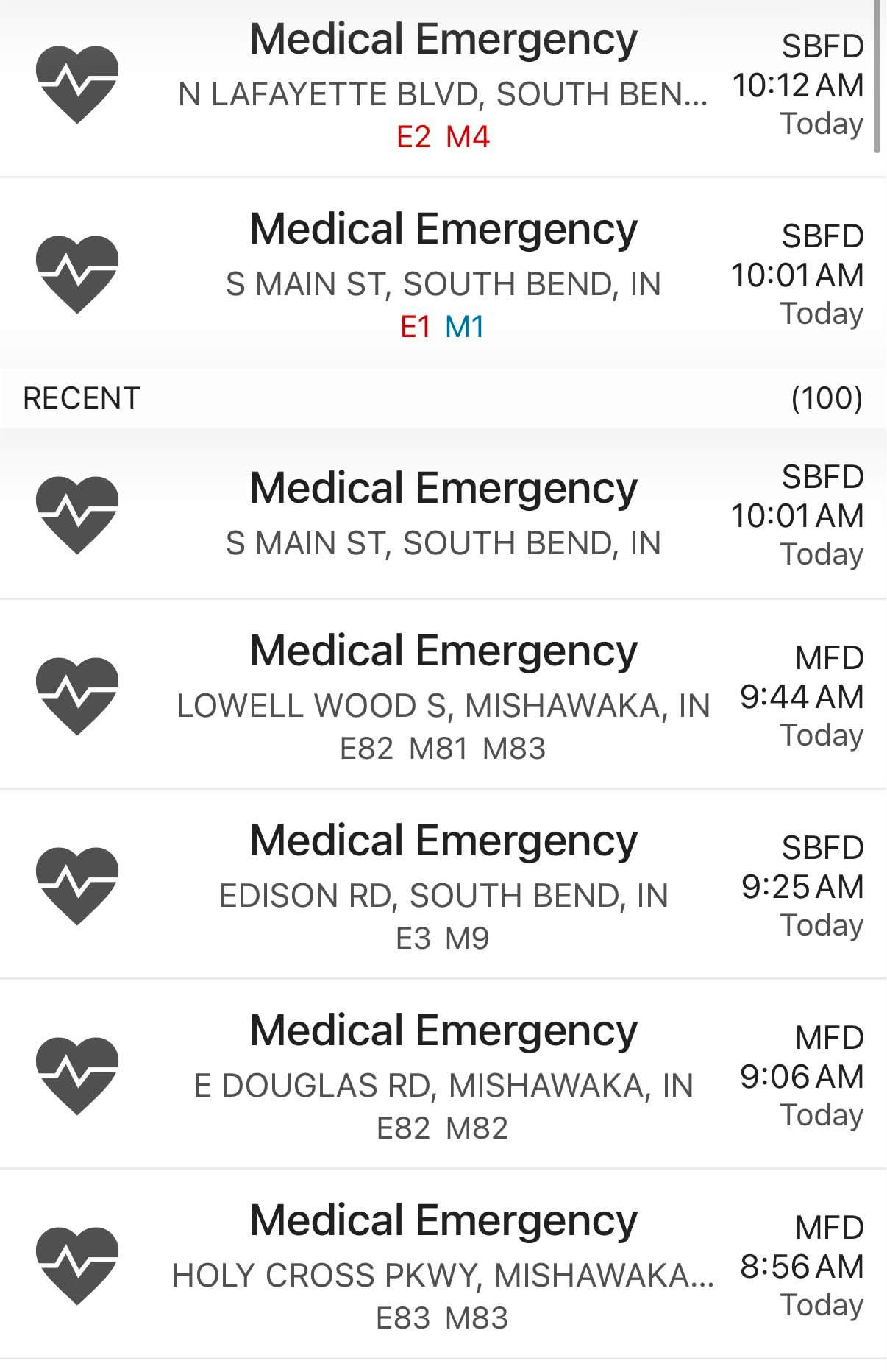 Local Police. Fire. And EMS Scanner Feed Information and Things
