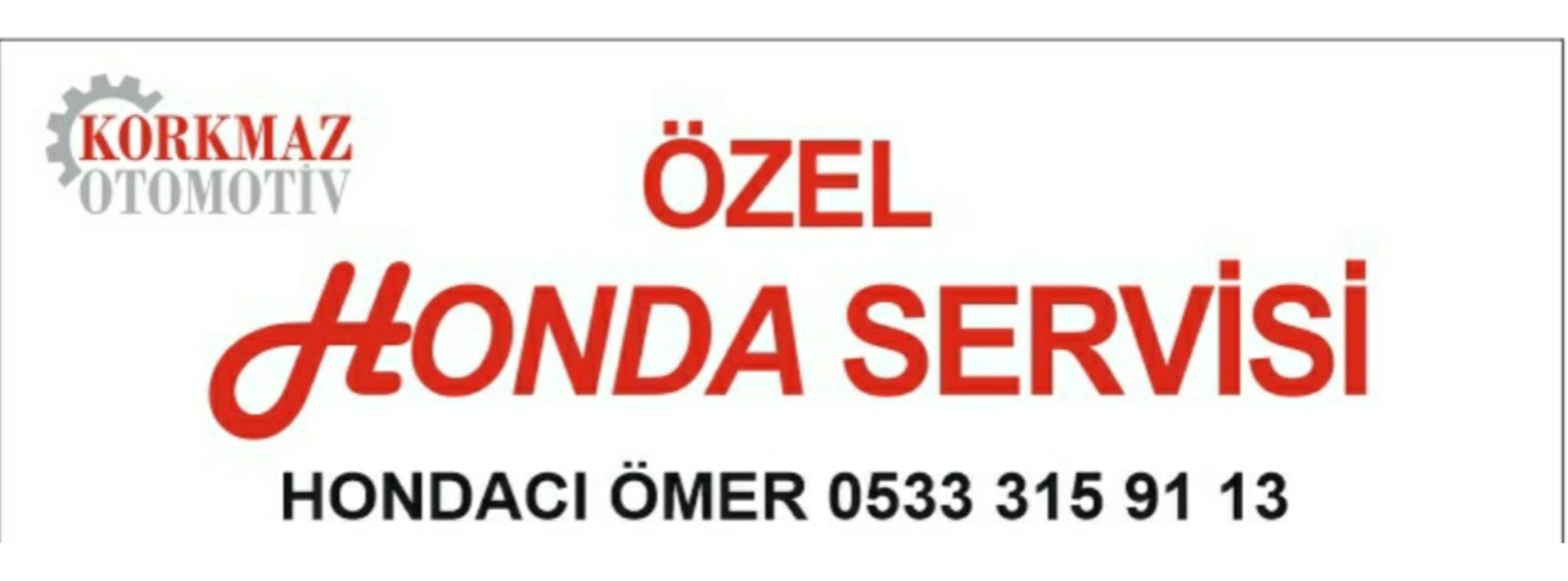 Korkmaz Otomotiv Özel Honda Servisi | Ankara