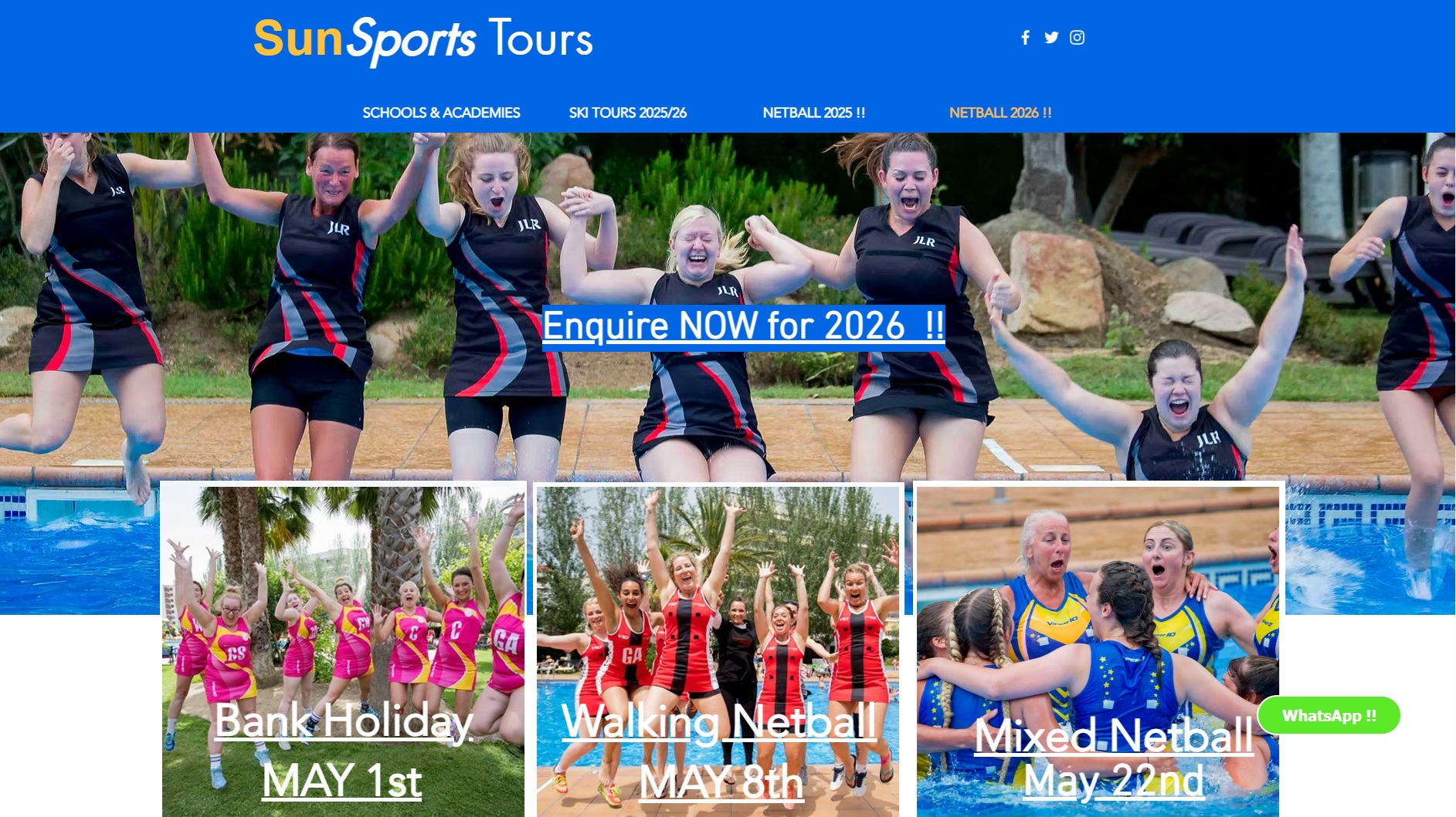 SunSports Netball Tours in Spain | Castillo de Aro