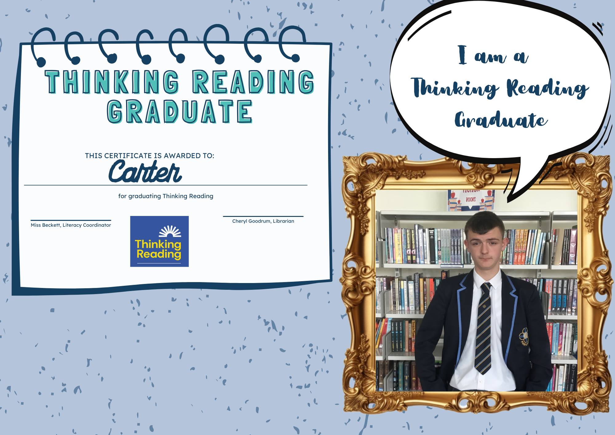 Parkhall - Introducing Carter, our newest graduate from the Thinking ...