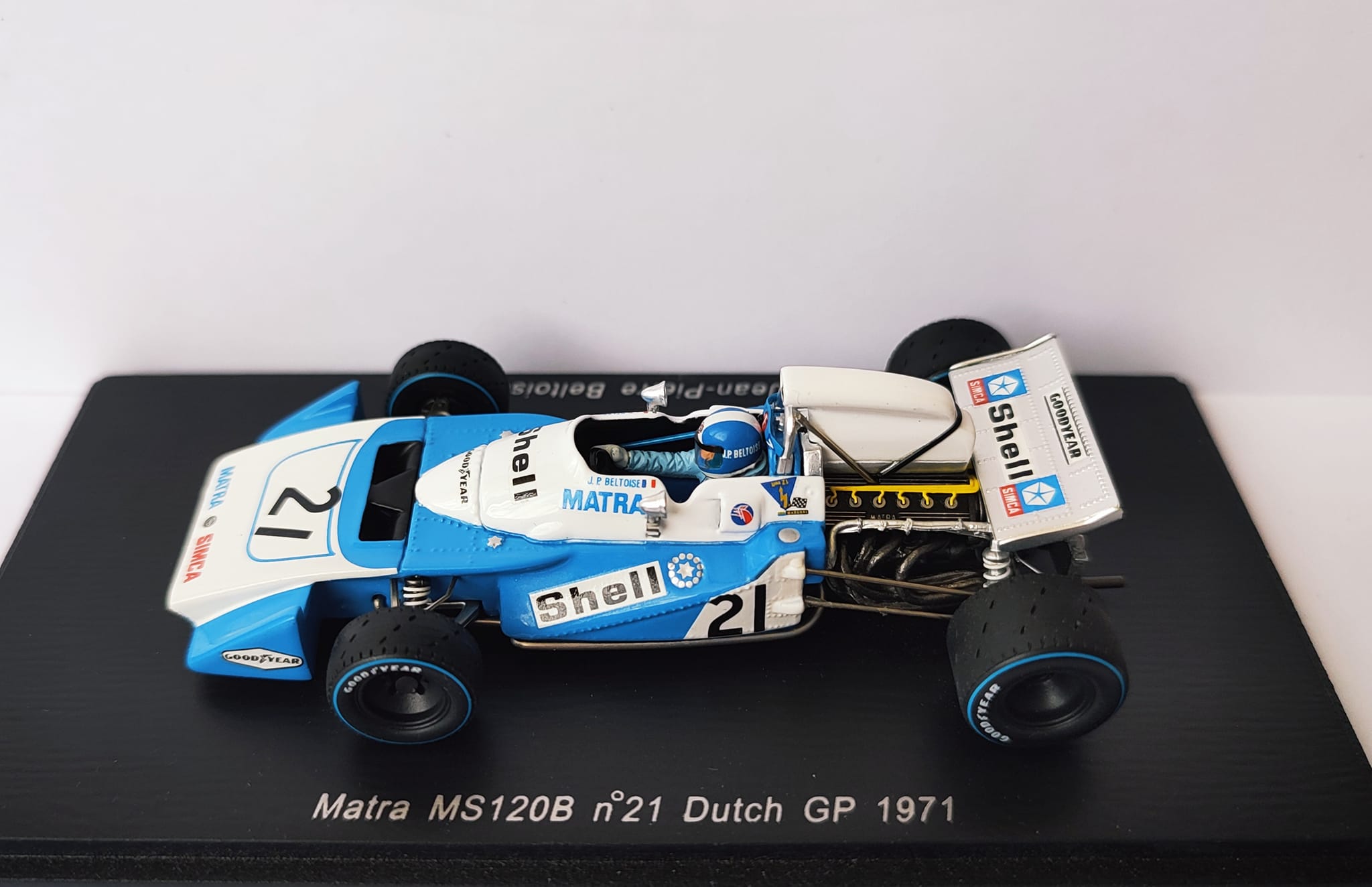 British GP 1971 Car no 21, Chris Amon, Matra MS 120B, qualified 9
