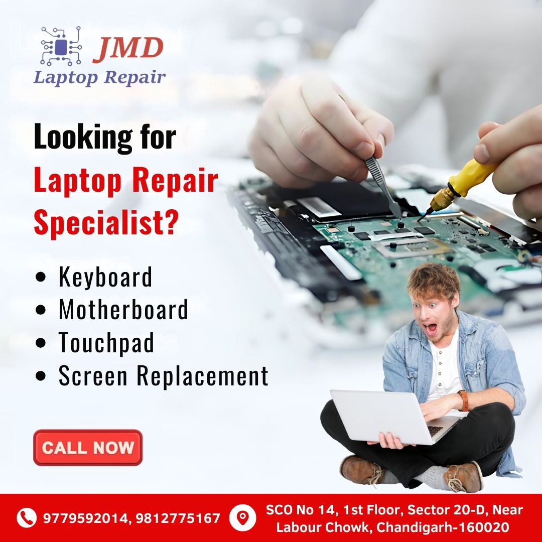 JMD Laptop Repair centre | Chandigarh