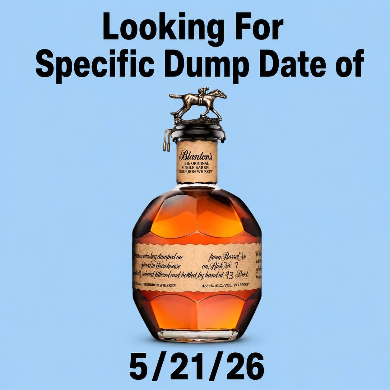 Blanton's dump dates cataloged for reference