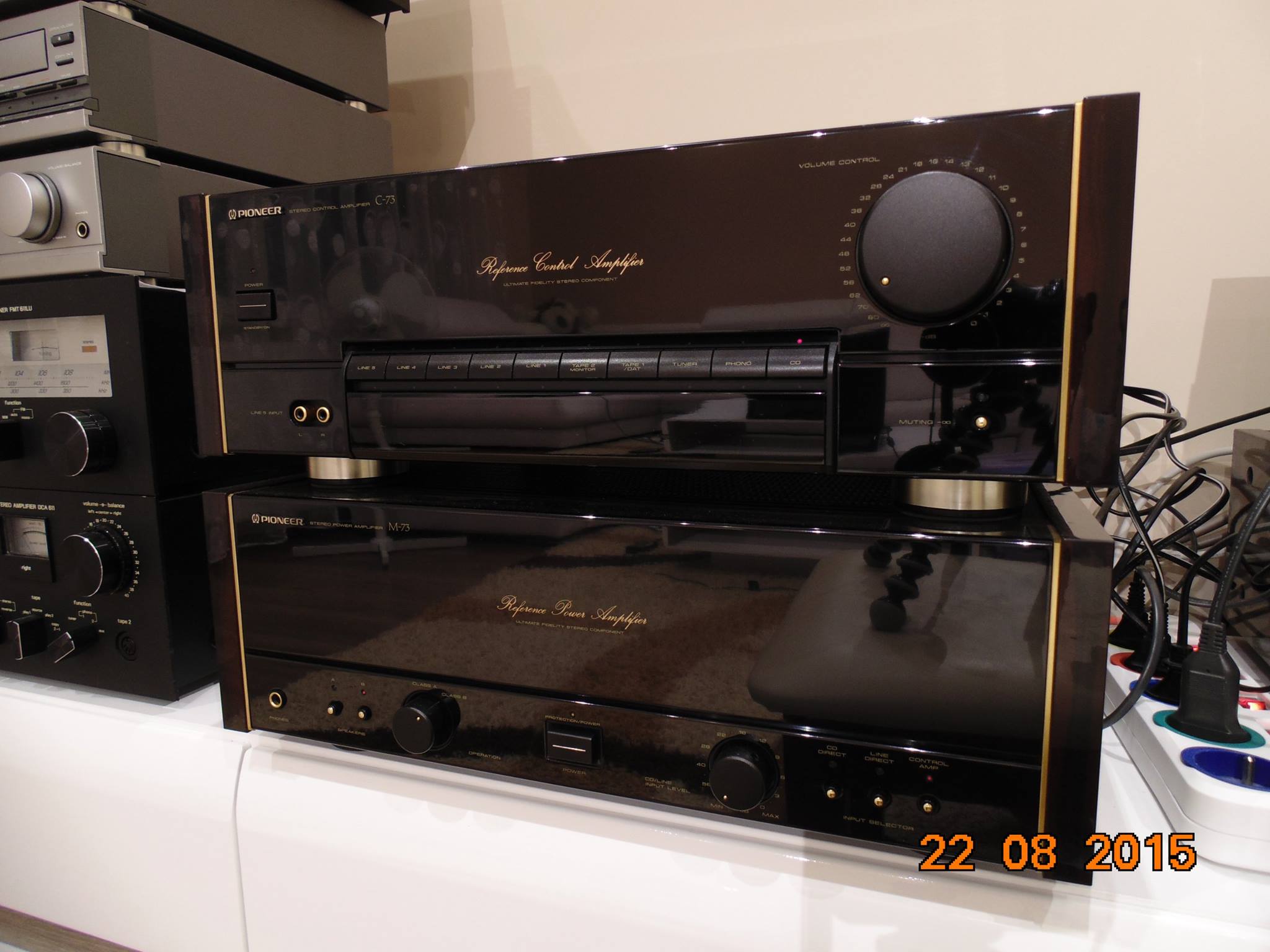 Pioneer M73 Pioneer C73 The new acquisition is in perfect condition