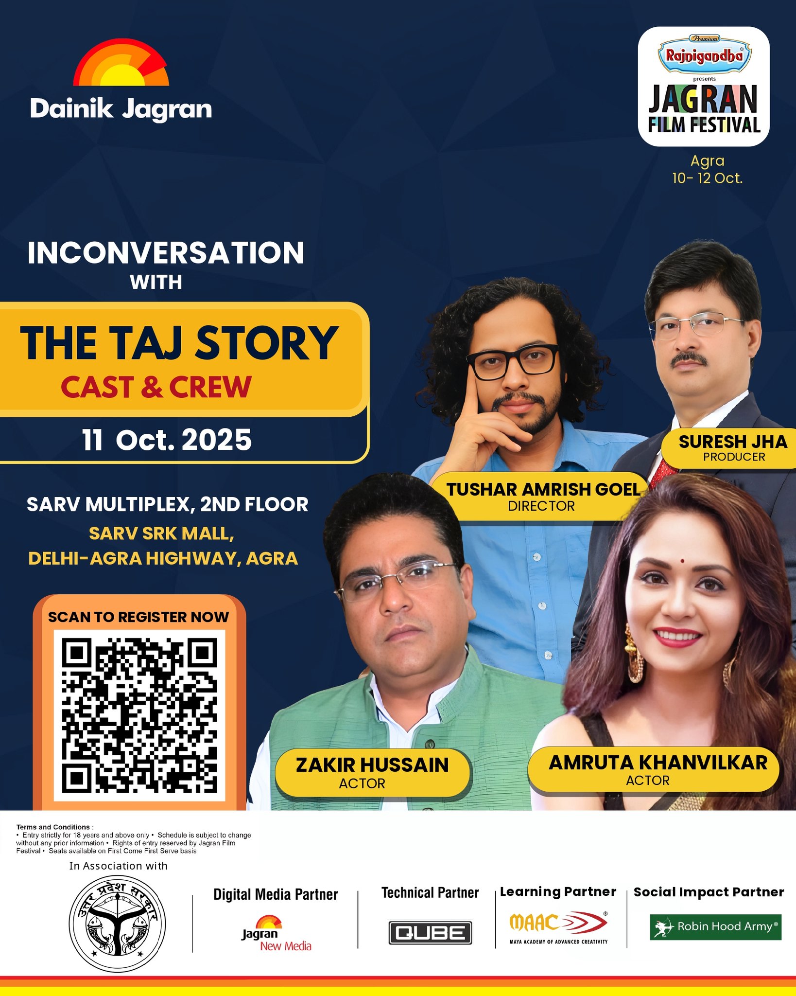 In Conversation with the Taj... - Jagran Film Festival | Facebook