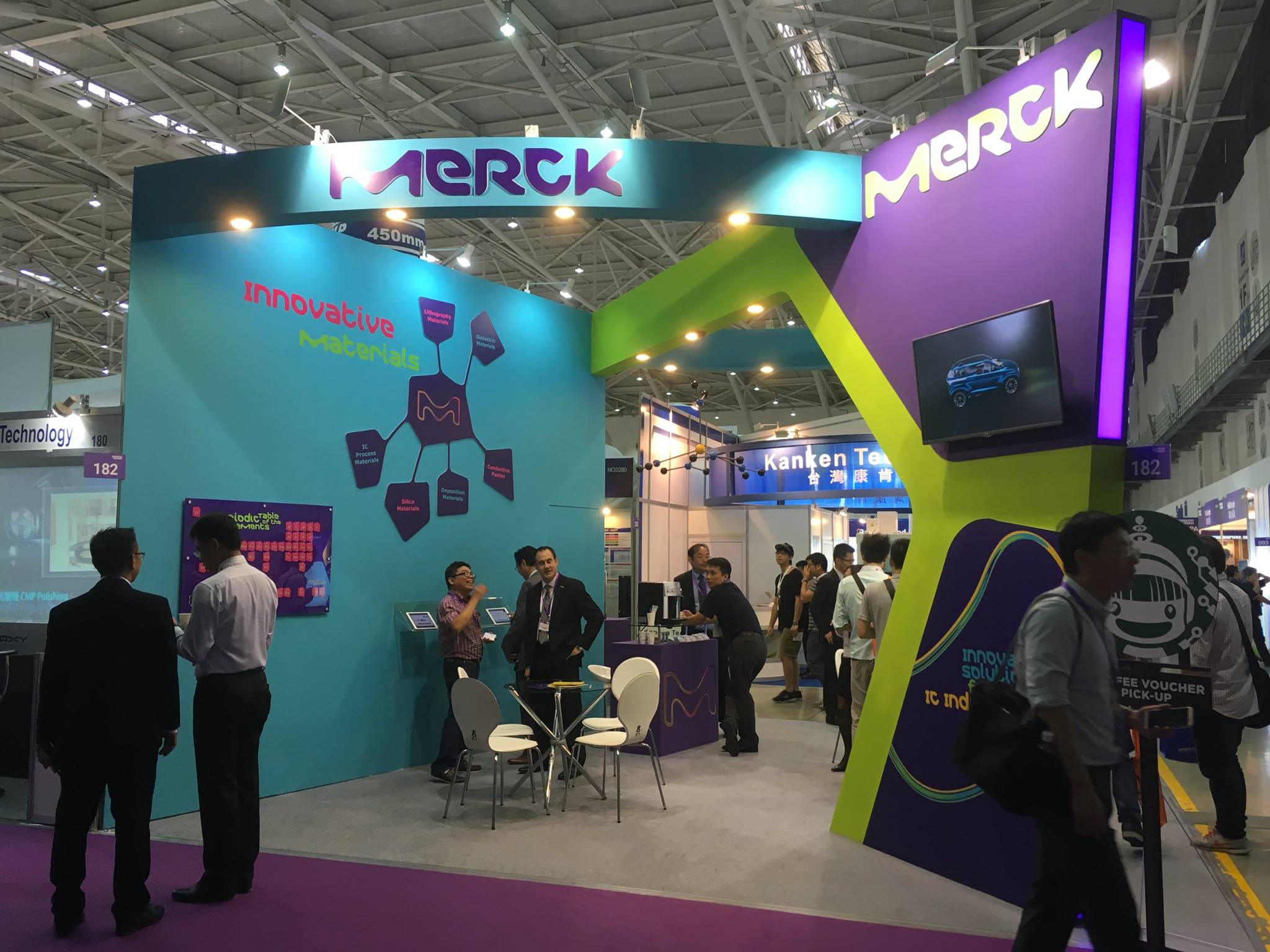 MERCK Taiwan - [默克企業新聞] 默克於上週9月7日至9日參加SEMICON TAIWAN 2016...