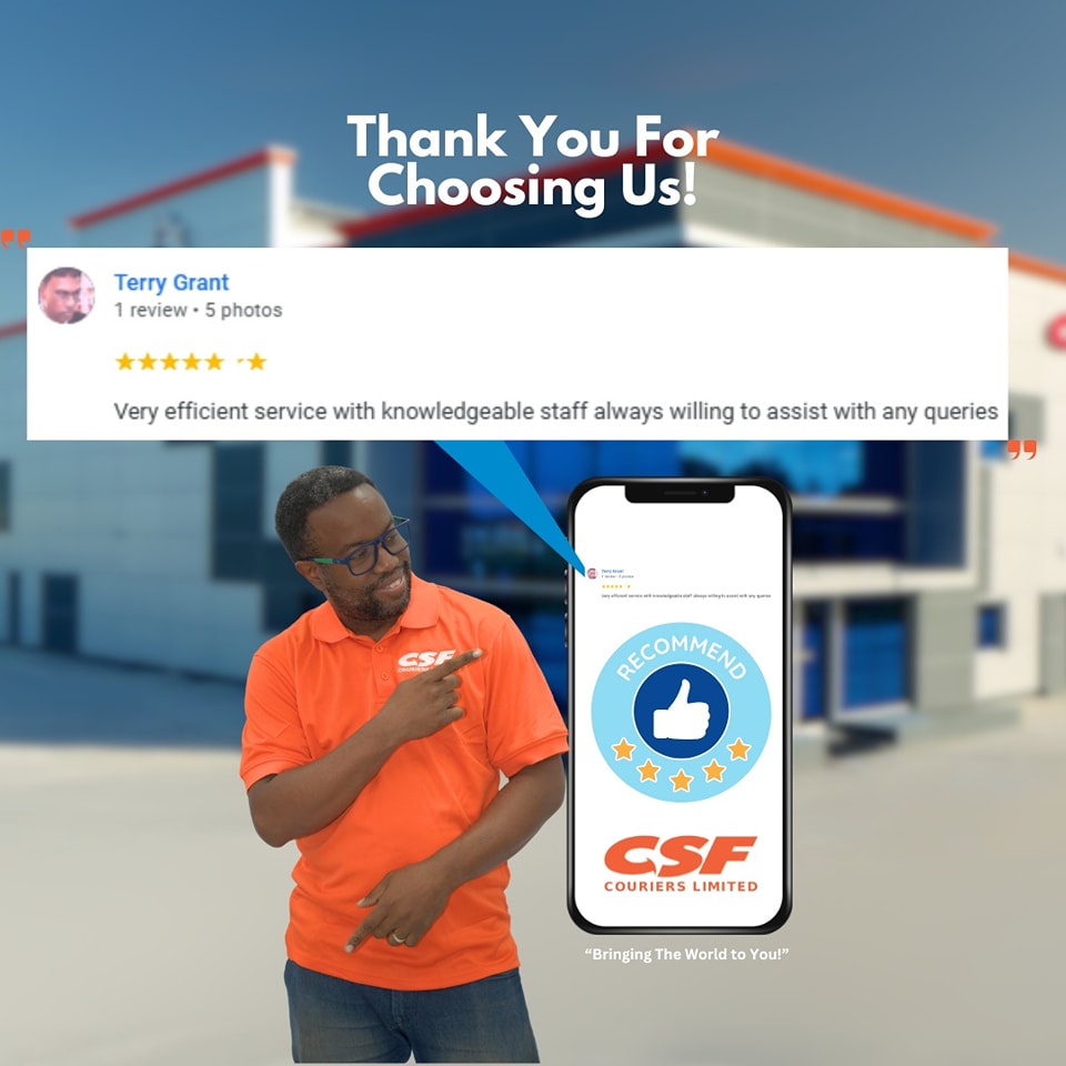 🌟 Customer Love Alert! 🌟 We're... - CSF Couriers Limited | Facebook
