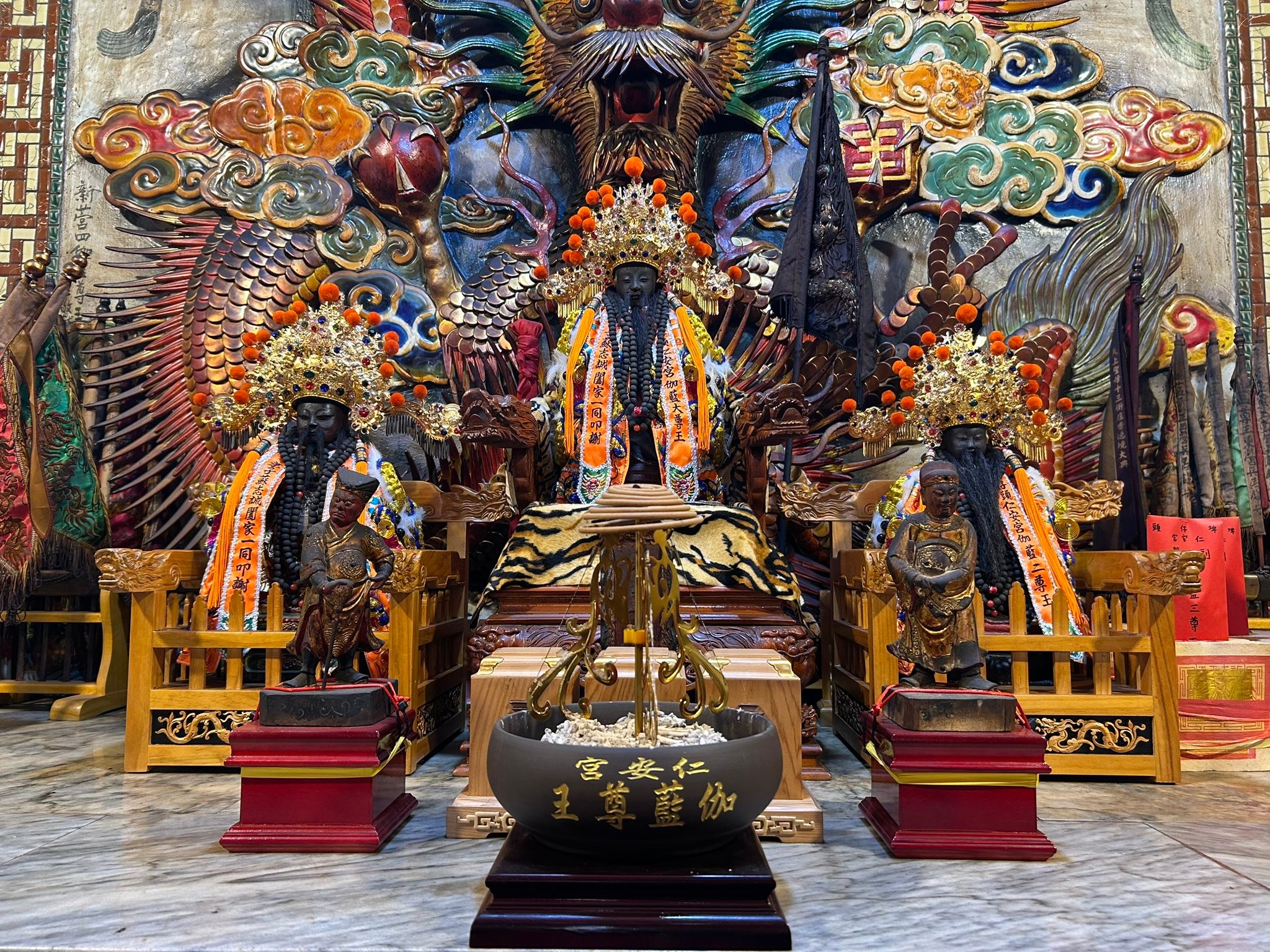 白河 埤仔頭 仁安宮 - 埤仔頭仁安宮乙巳年伽藍尊王聖誕慶典圓滿🎉 恭迎 大境主下茄苳泰安宮天上聖母... | Facebook