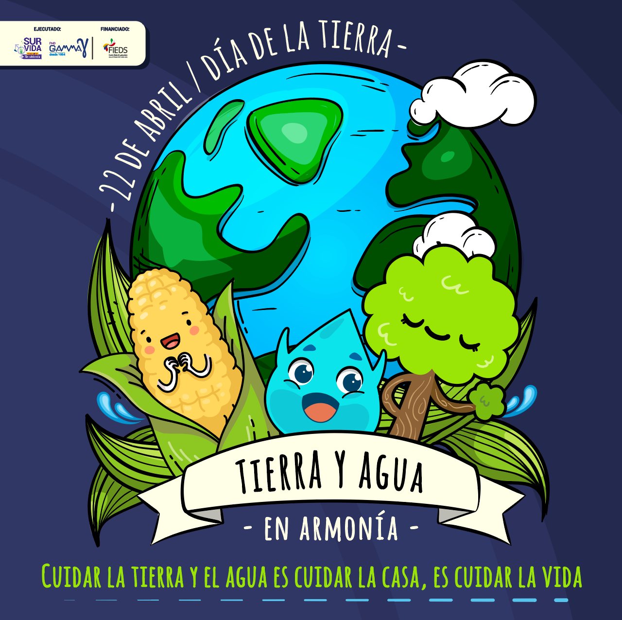 Fundación - 🌱 DÍA DE LA TIERRA - 22 DE ABRIL Cuidar el planeta es ...