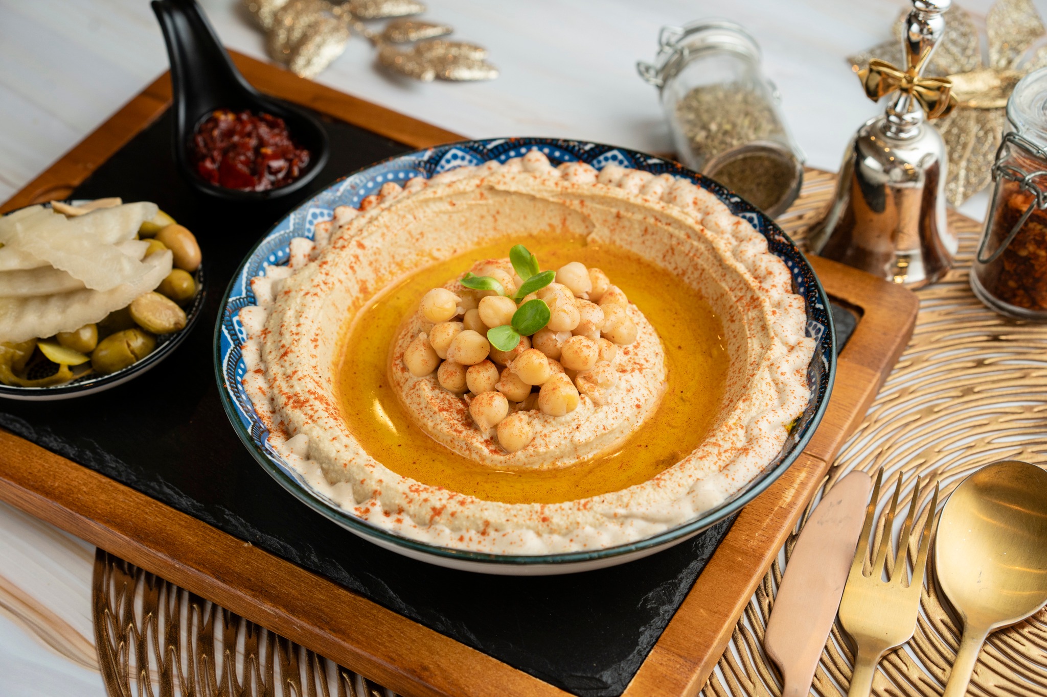 J Cafe - Hummus Msabbaha, one of our best sellers at J Cafe, is a must ...