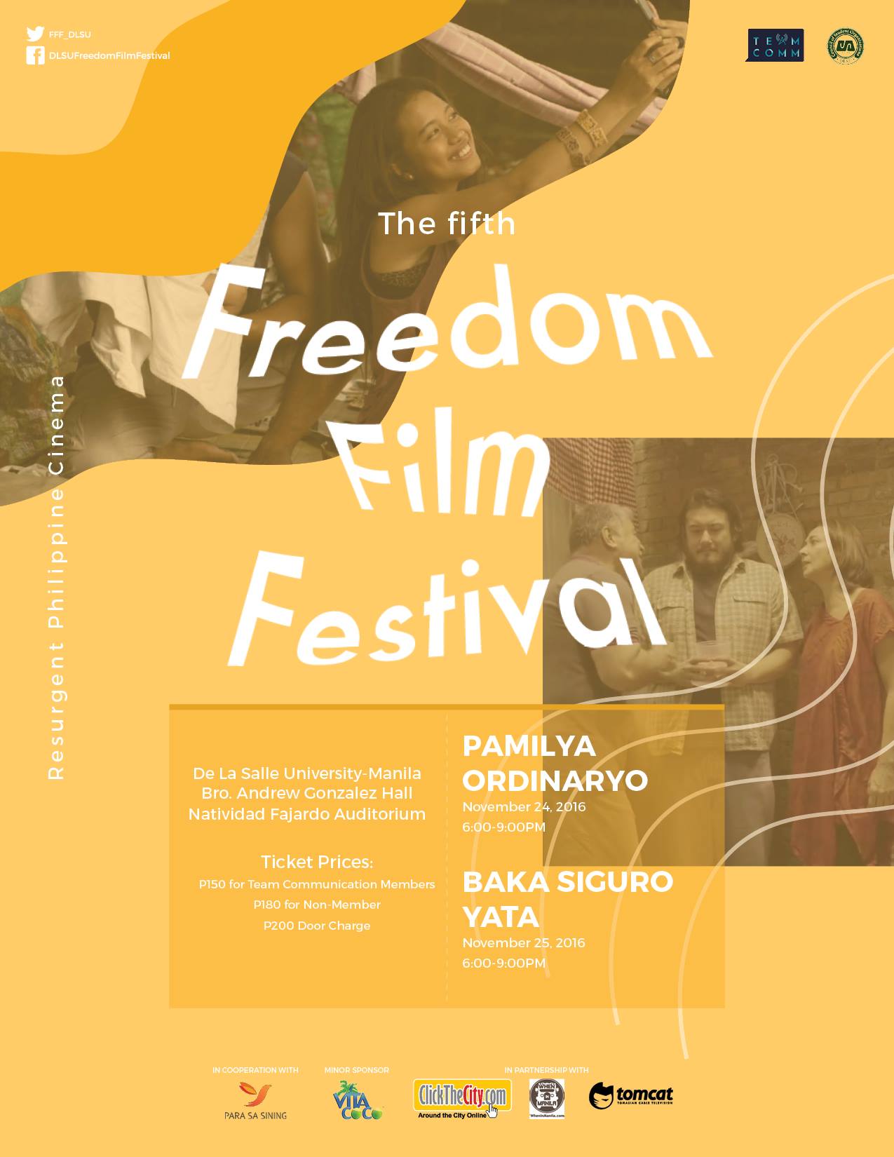 Para Sa Sining - #ParaSaPelikula 🎥 What better way to celebrate ...
