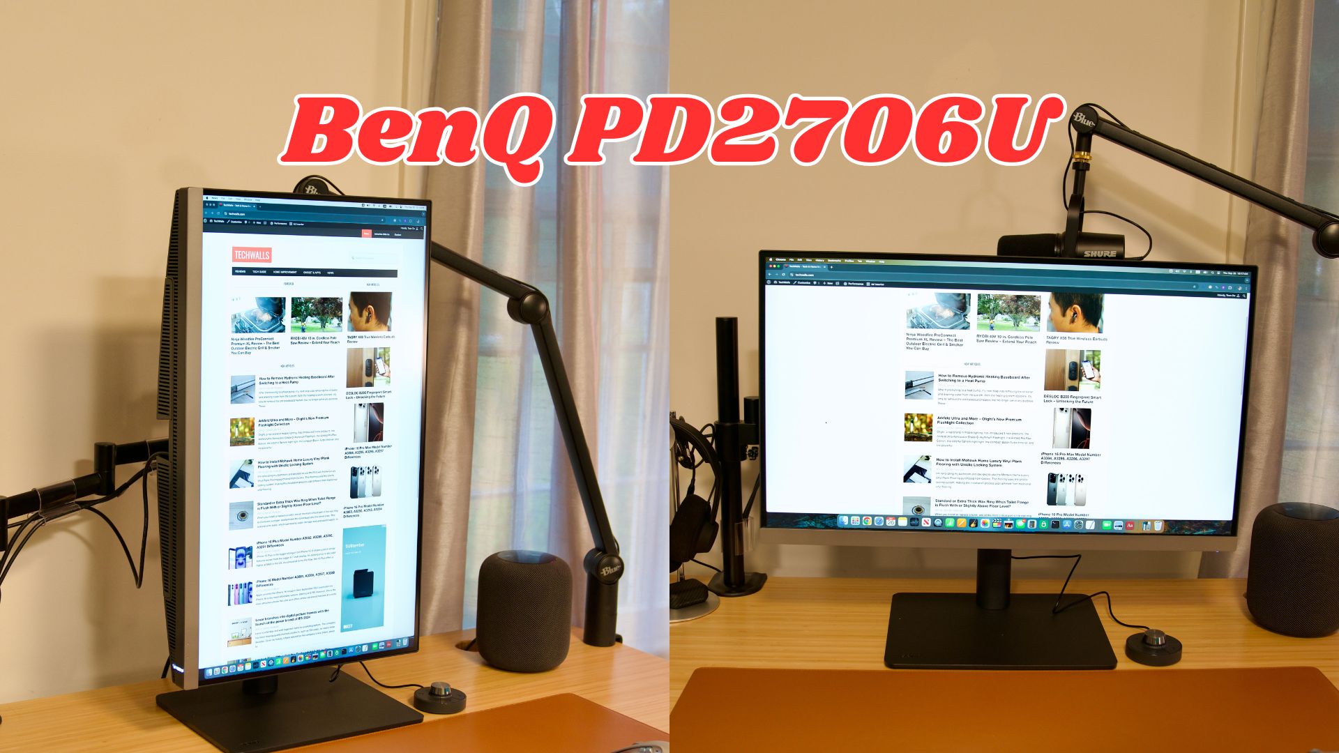 BenQ PD2706U Review - Inexpensive 4K Designer Monitor for your 