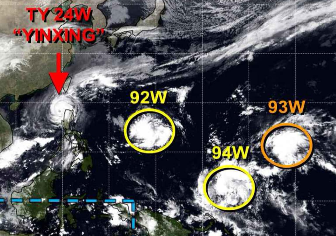 3 BAGYO: BUGBUGAN SEASON 🌀🙏🏻... - Science Watch Philippines