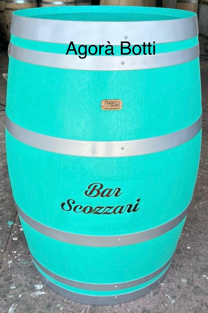 Agorà Tonneau En Châtaignier 5L Avec Robinet Laiton | Fût à Vin Et Vinaigre Élégant
