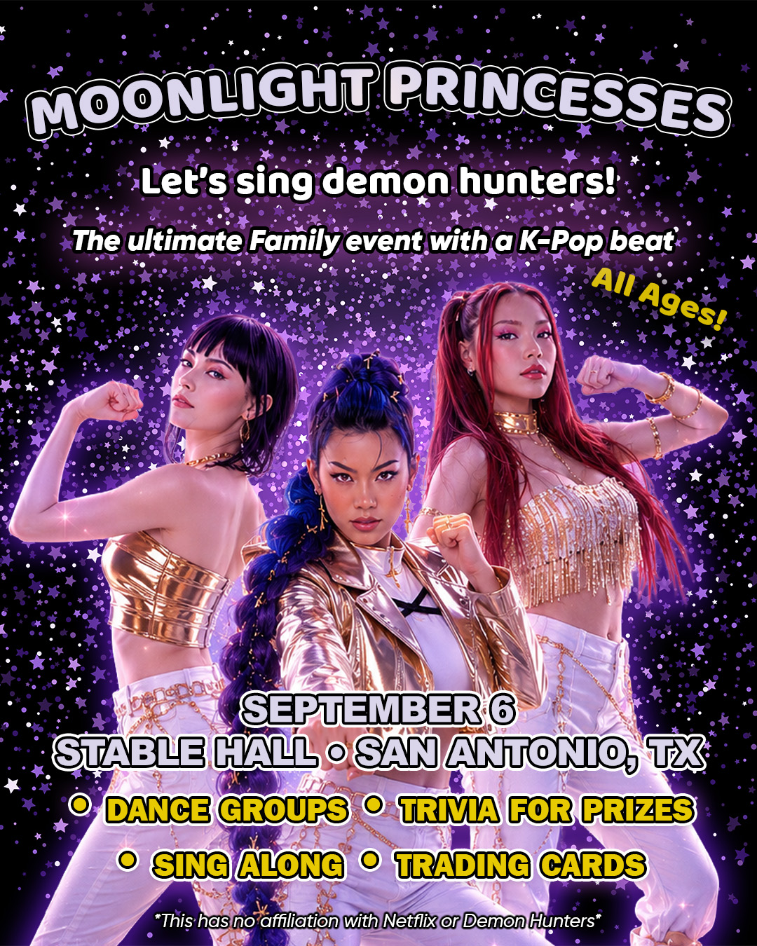 NEW SHOW 🌙 Moonlight Princesses - A Tribute to Demon Hunters is