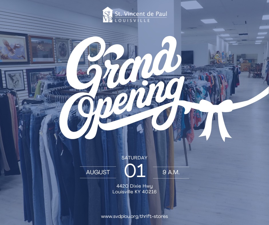 It's official! The grand opening at our Shively Center Thrift