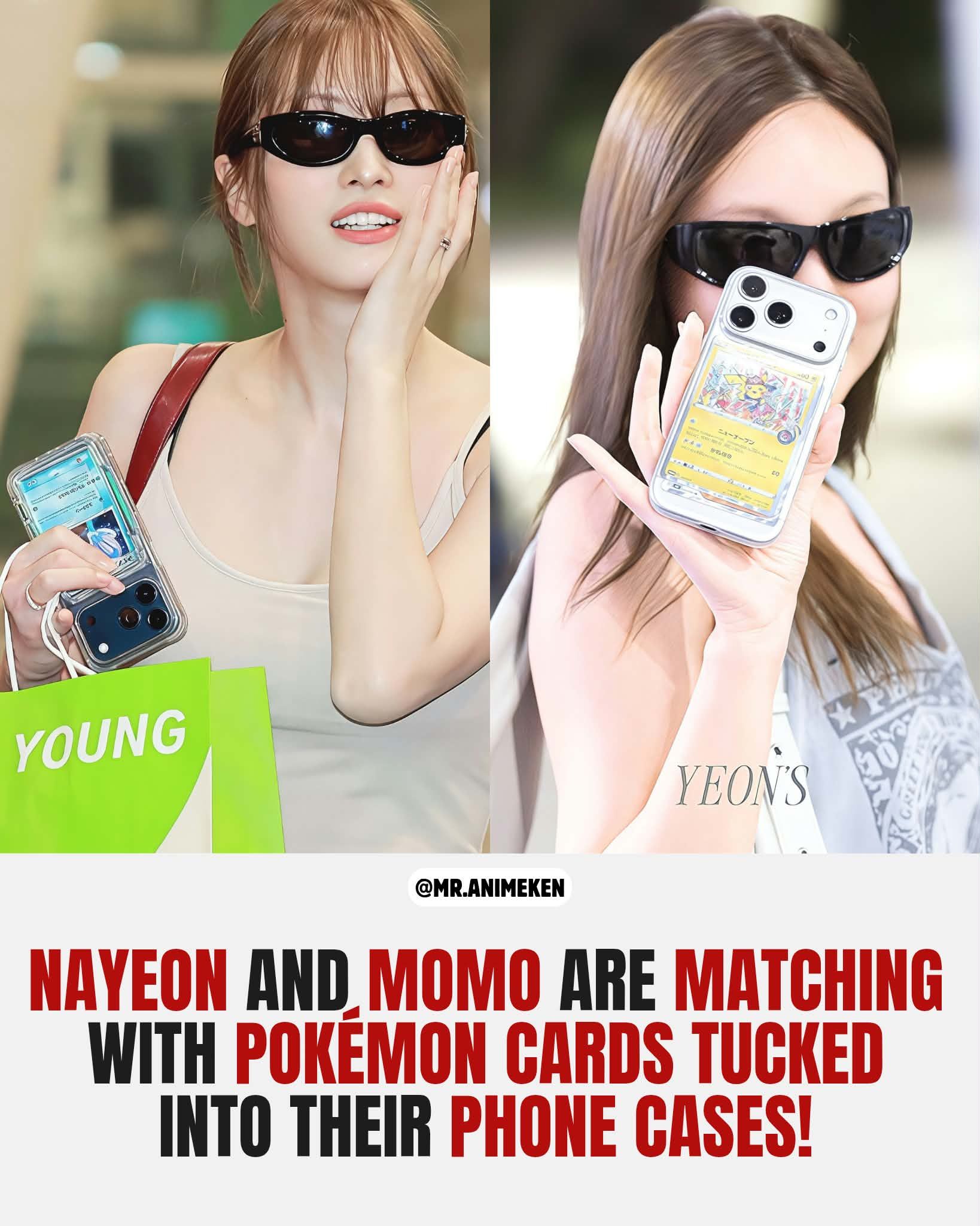kpop pokemon cards Enhypen VSTAR Holographic  Kholographic TWICE's Nayeon and Momo are