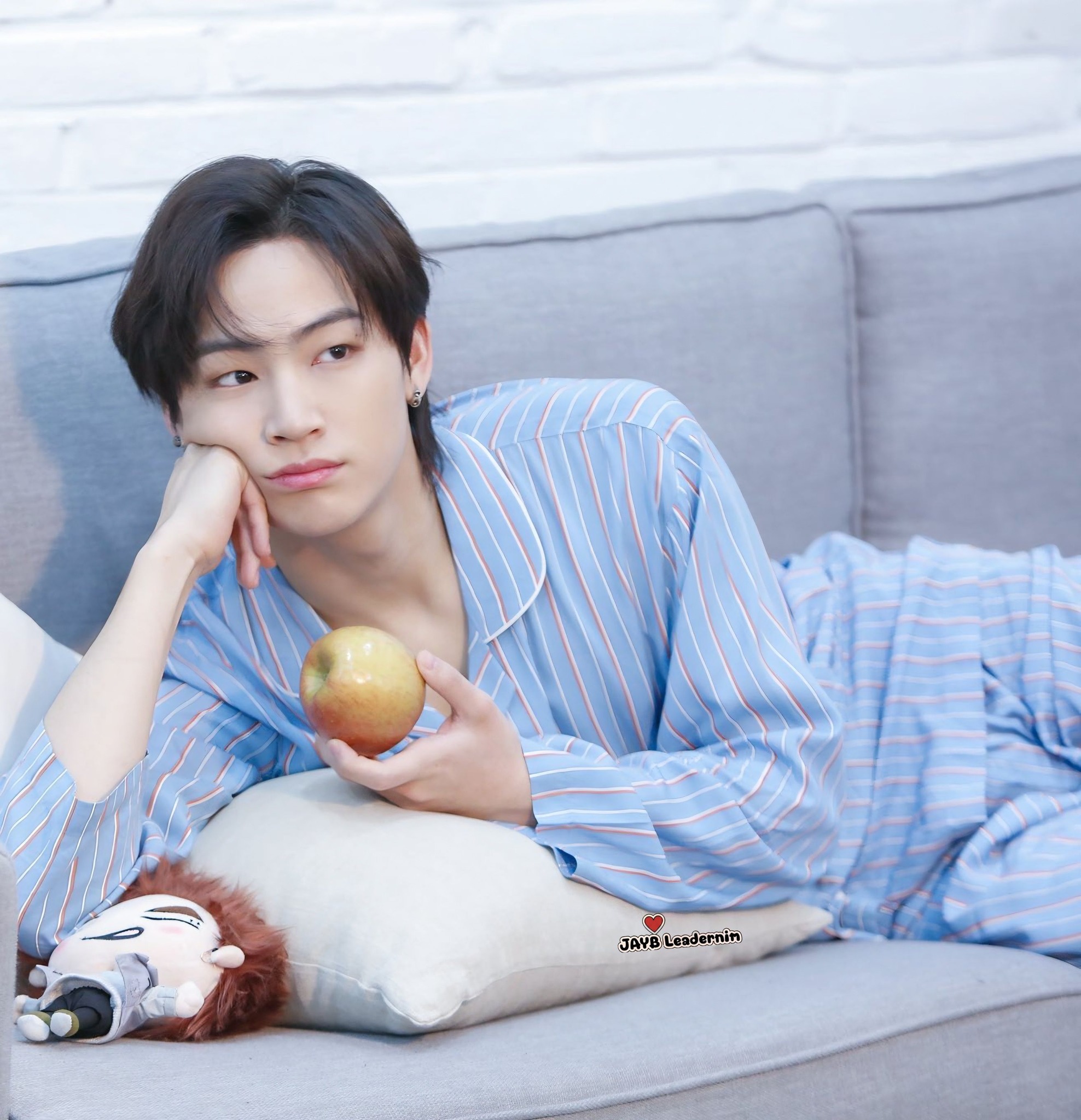 GOT7 JAY B YogurBara☆キーチェーンin pajamas Good night 😴💤 #LimJaeneom #Jayb #Got7