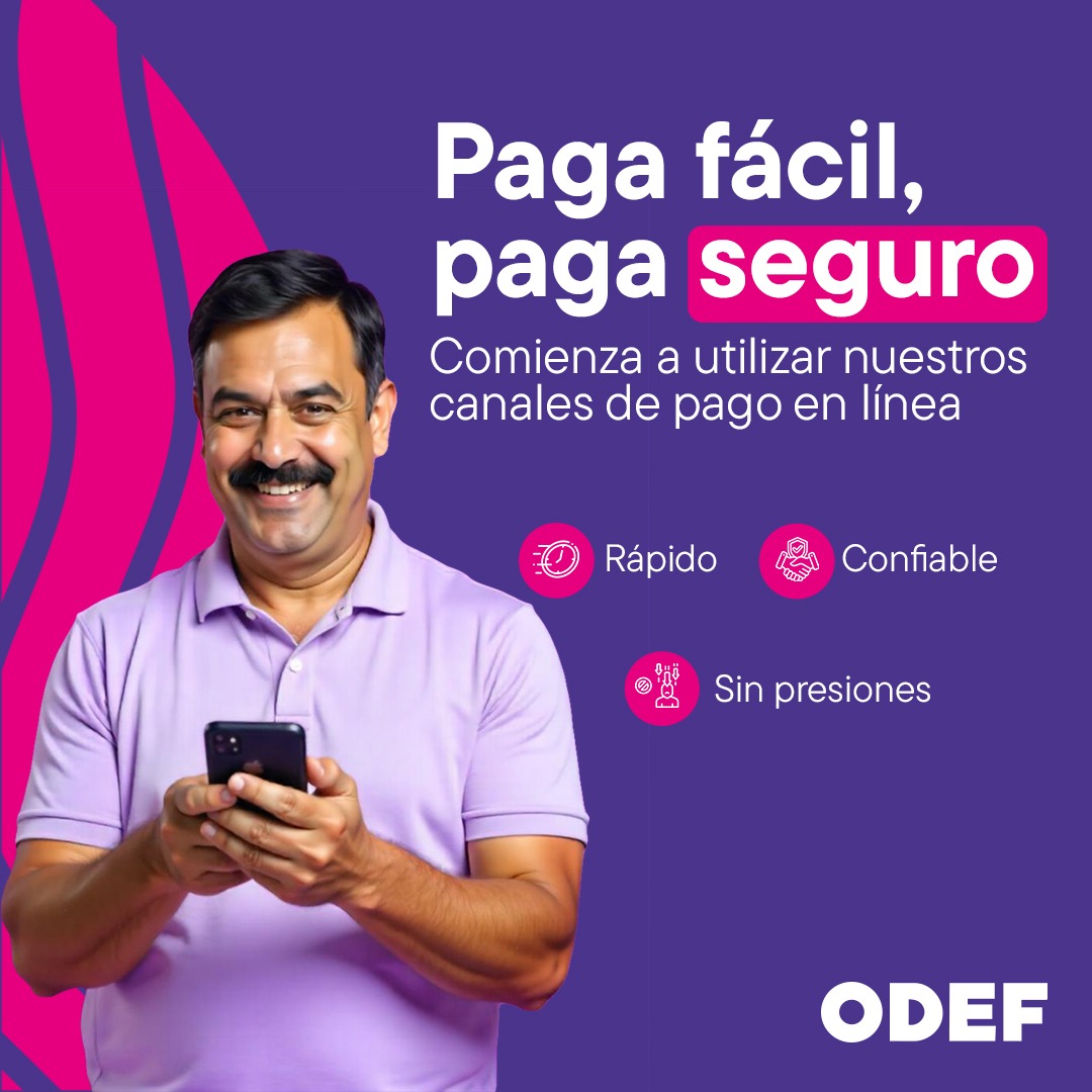 ¡Haz tus pagos fáciles, rápido y... - ODEF Financiera S.A. | Facebook