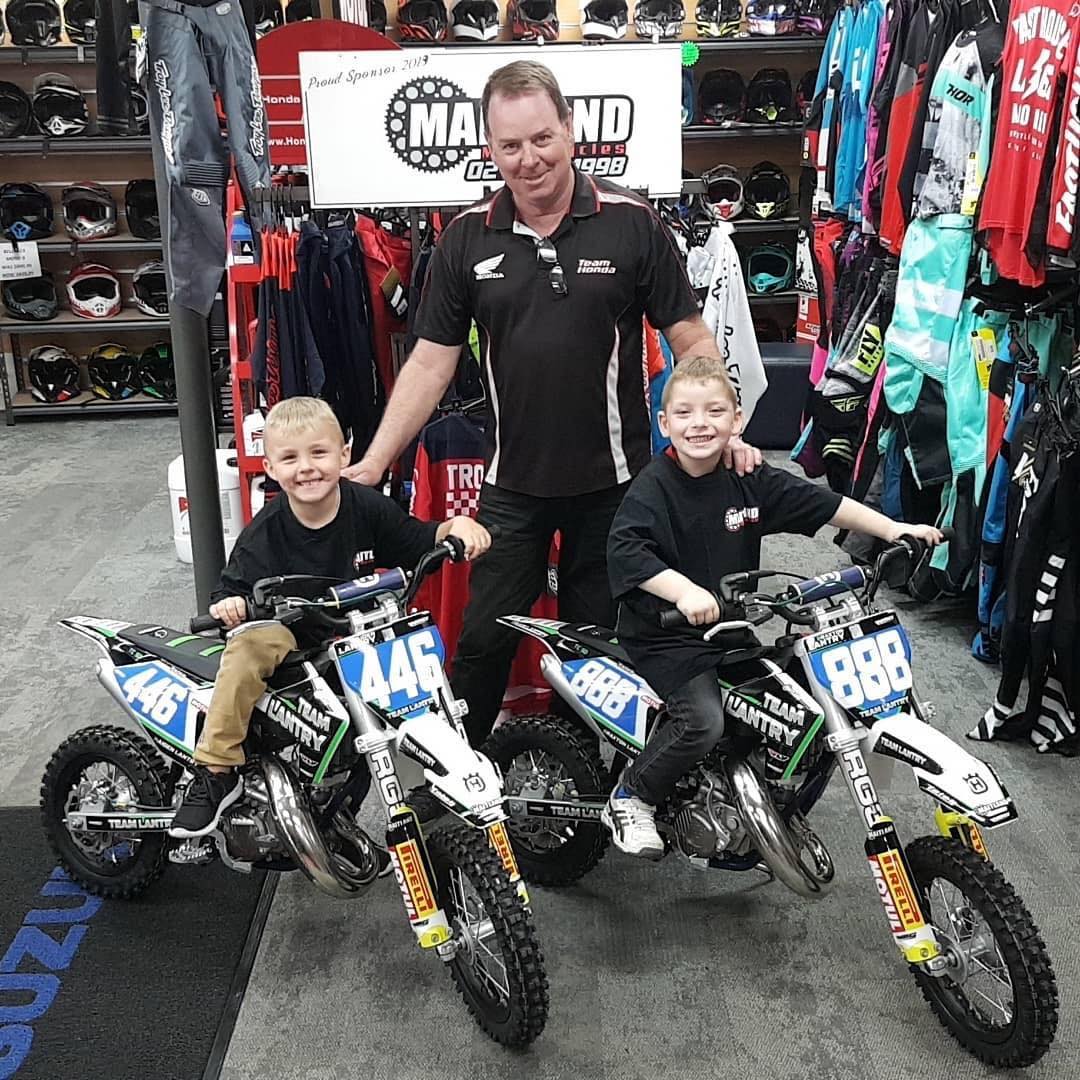 Maitland - The boys are pumped on their new rides! #Repost @tysonlantry ...