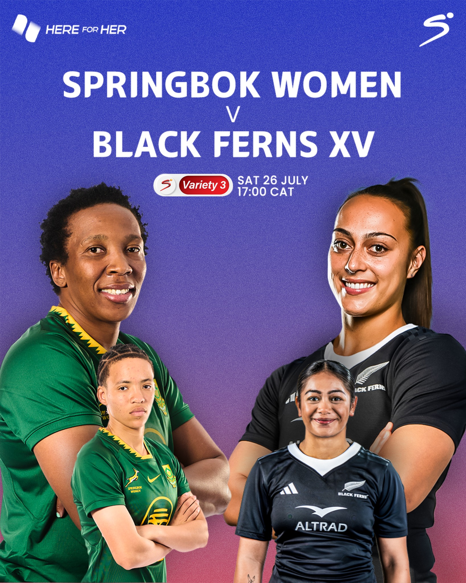 The Springbok Women host the Black... - SuperSport Rugby | Facebook