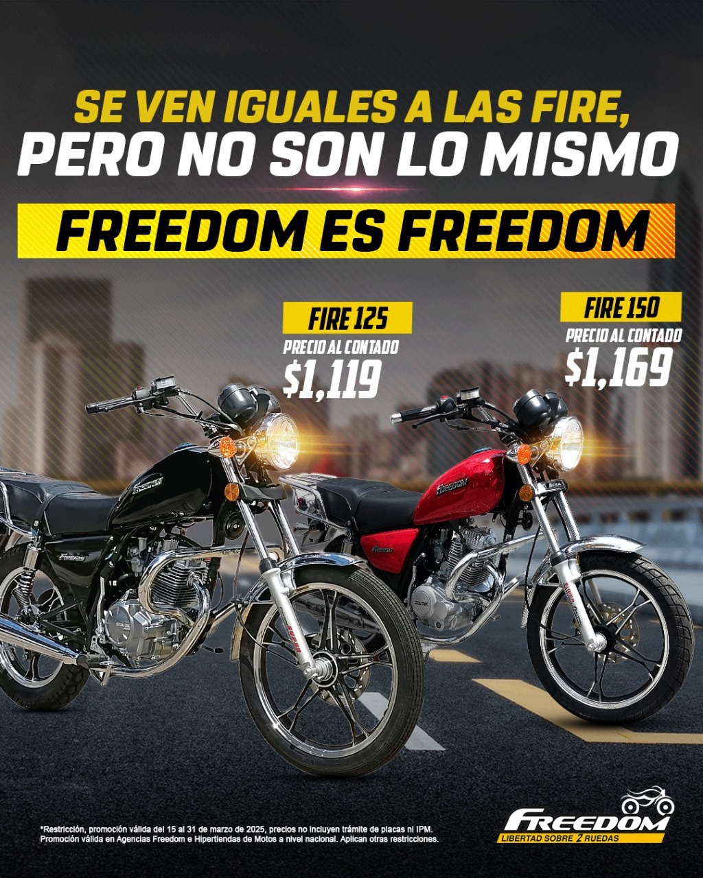 La - ¡FREEDOM es FREEDOM! 🔥🏍 Las más guerreras de El Salvador FIRE 125 ...