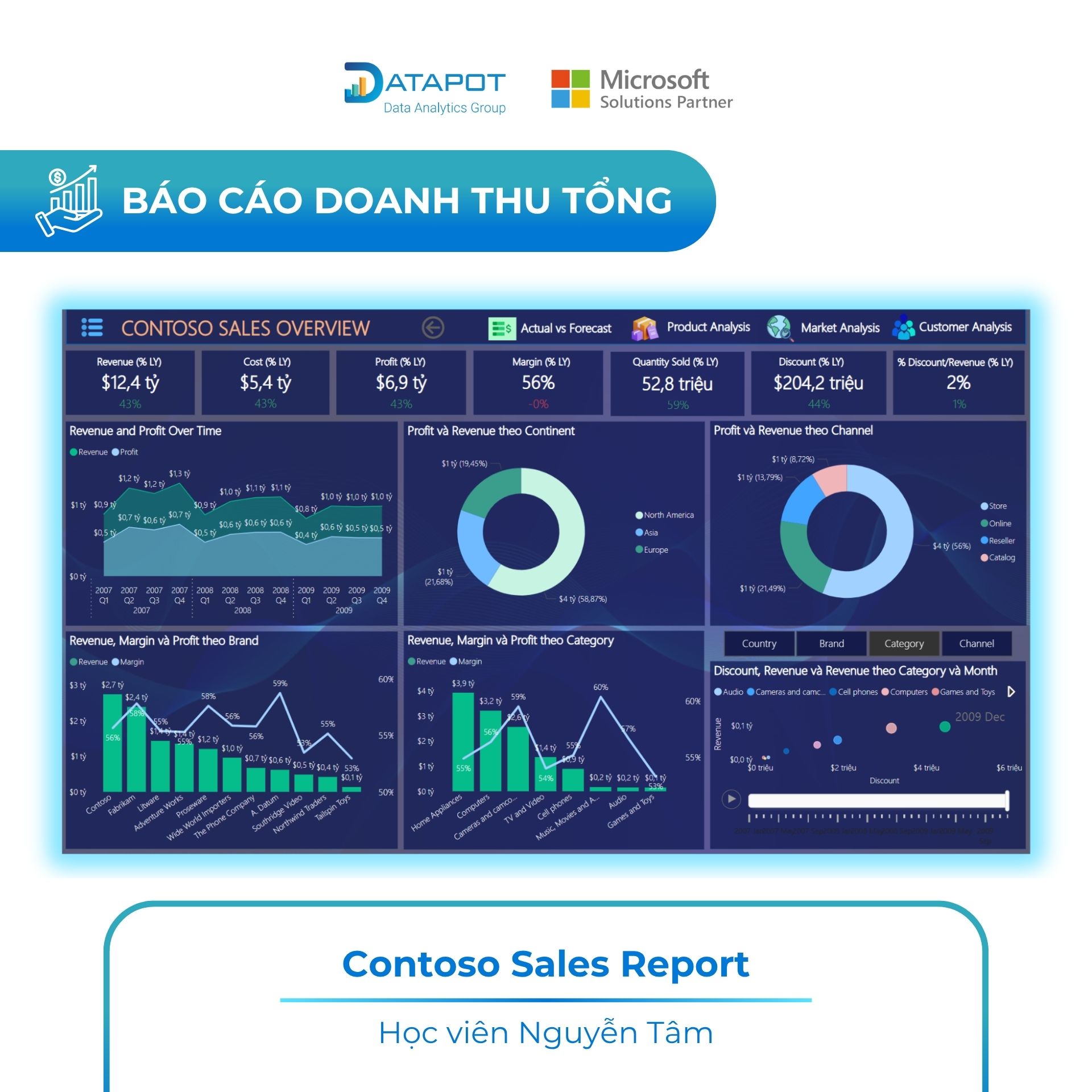 ‼️ Tạm biệt báo cáo Excel thủ... - Datapot Analytics Training | Facebook