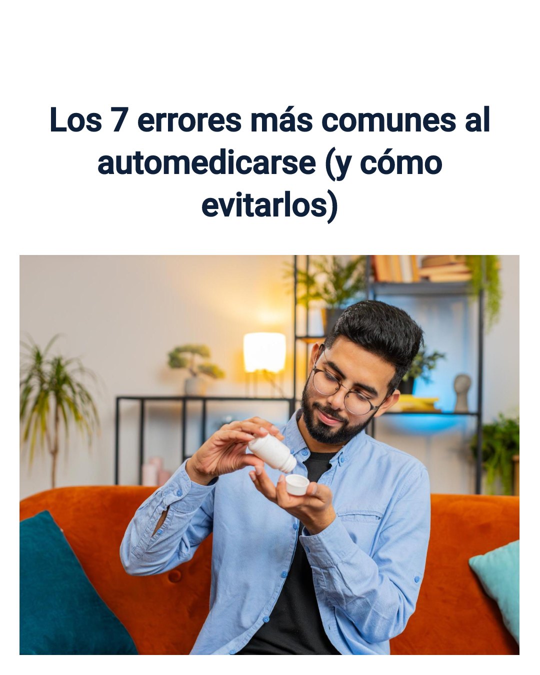 Prensa - La automedicación consiste en el uso de medicamentos sin ...
