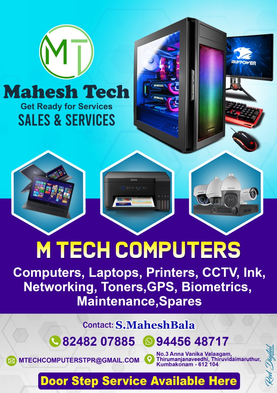 M TECH computers&cctv