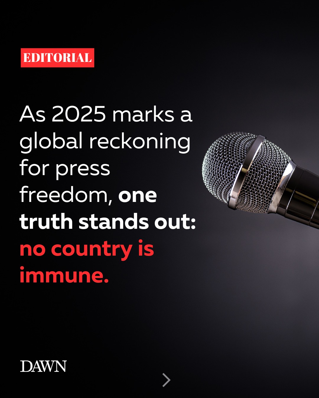 Dawn.com - EDITORIAL: World Press Freedom Day has arrived... | Facebook