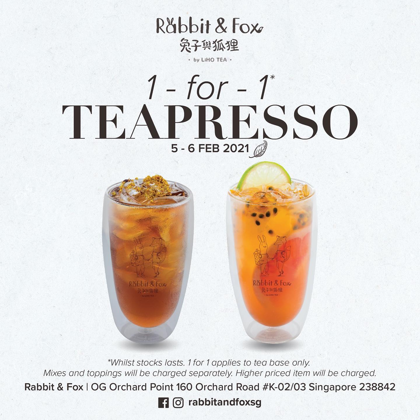 Rabbit And Fox SG | Singapore Singapore