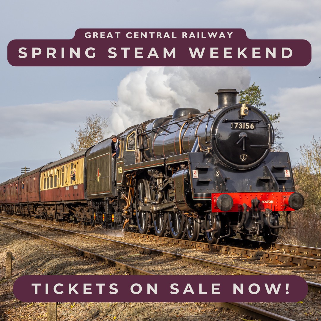 Great - 🌼🚂 Spring into Steam! Tickets for our Spring Steam Weekend are ...