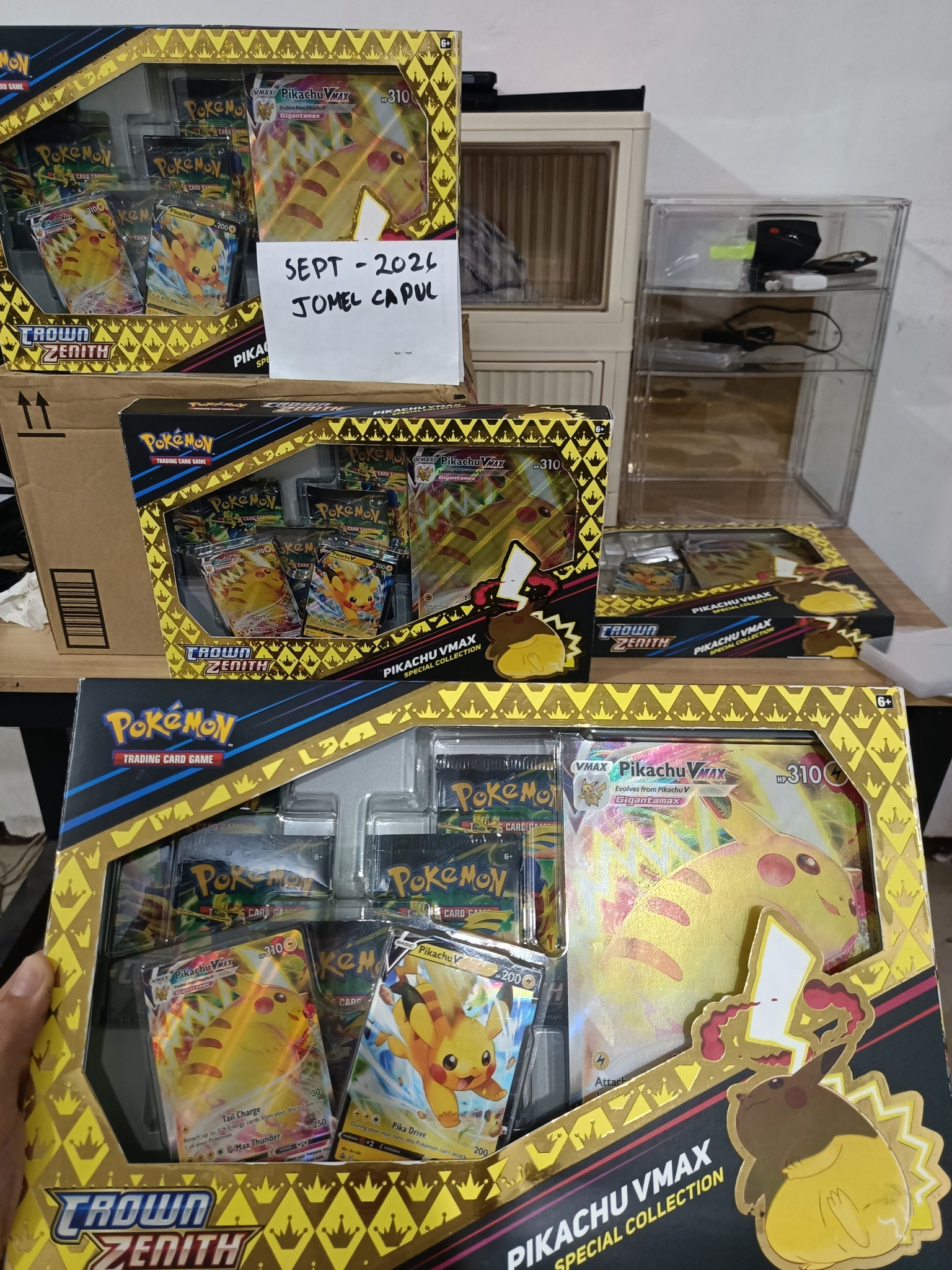 Pokémon Crown Zenith 2023 (out of print 2025) pikachu vmax special