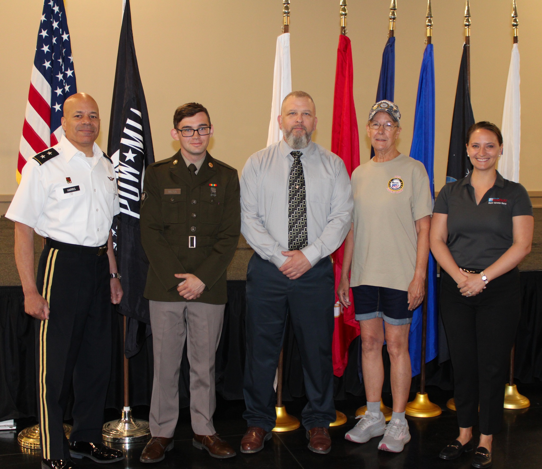 City - On May 17, 2025, at Armed Forces Day celebration held at the ...