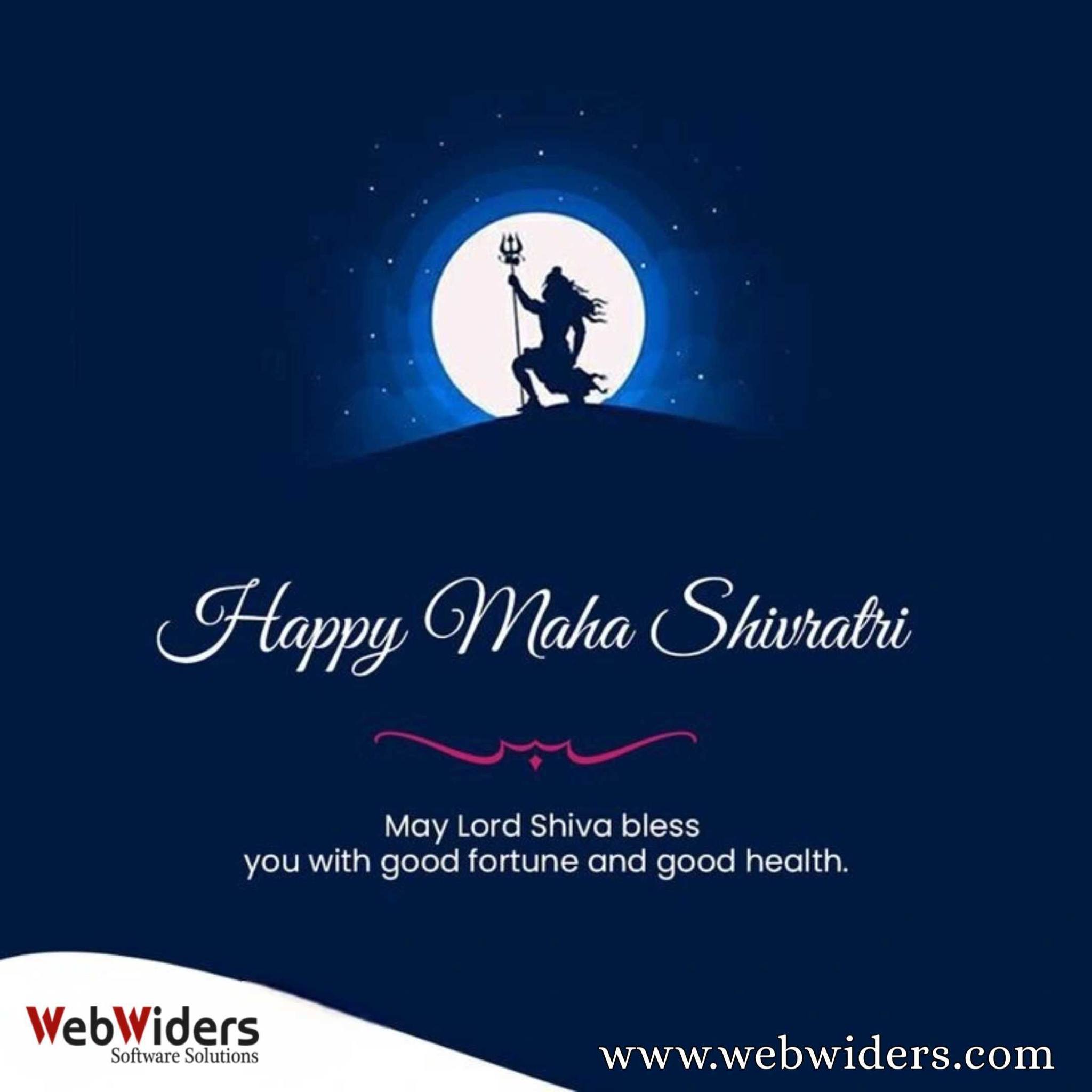 WebWiders - "On this auspicious occasion of Maha Shivratri, may Lord ...
