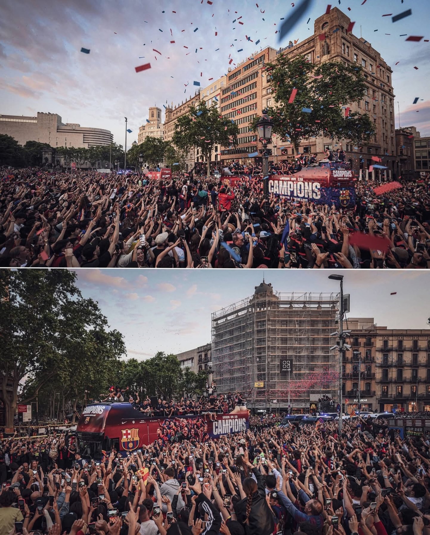Yesterday, Nearly 700,000 Ecstatic Fans Flooded The Streets Of