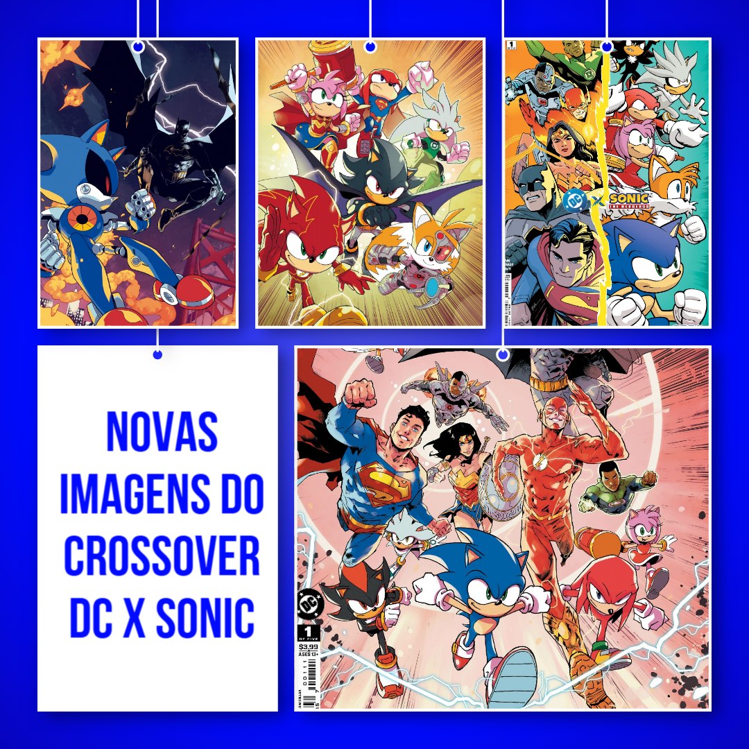 Planeta - 📢 SEGA e DC Comics revelam prévia de DC x Sonic! 🦔⚡🦸‍♂️ A ...