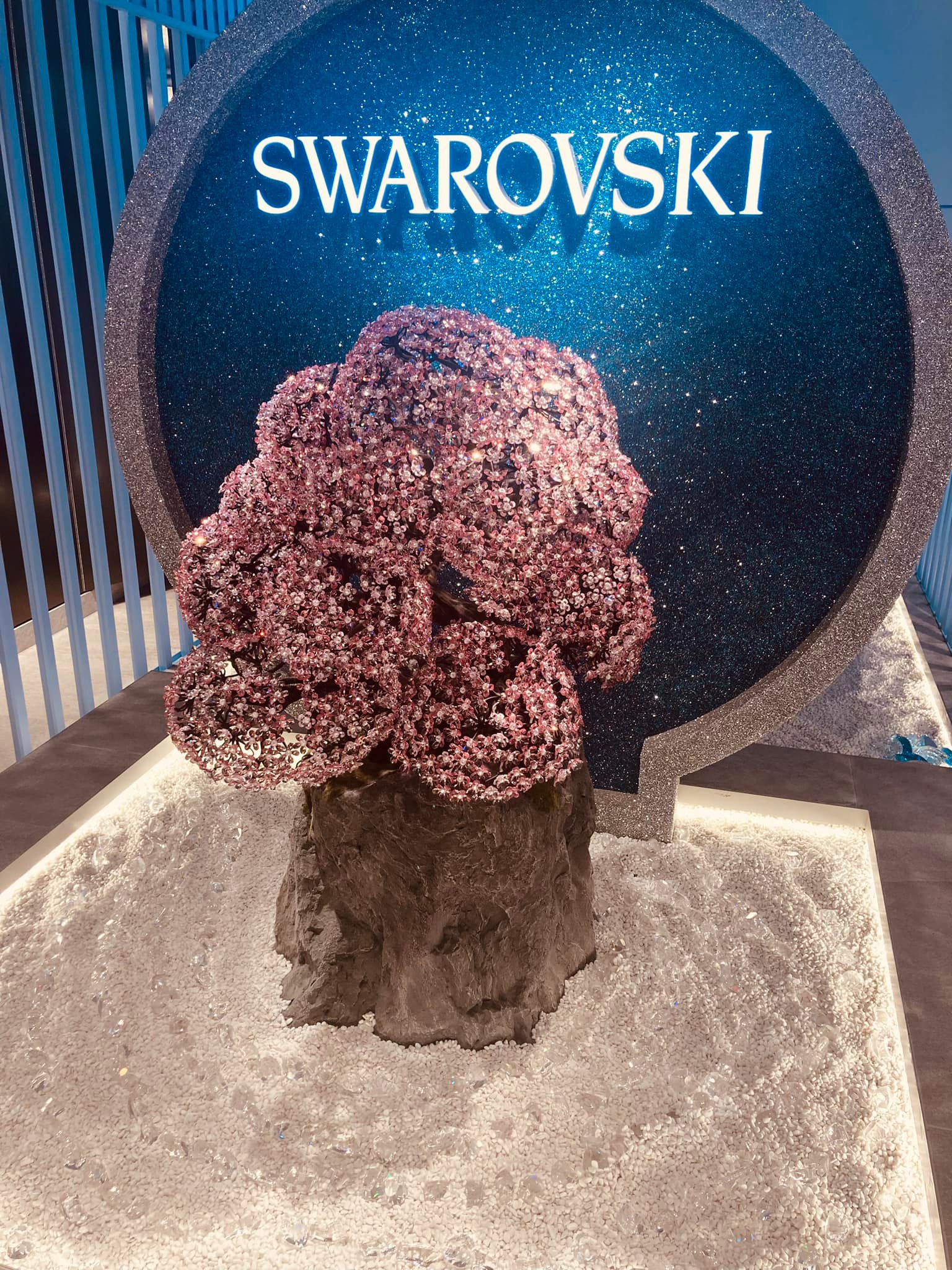 SWAROVSKI スワロフスキー 盆栽 クリスタル 置物 廃盤【極美品