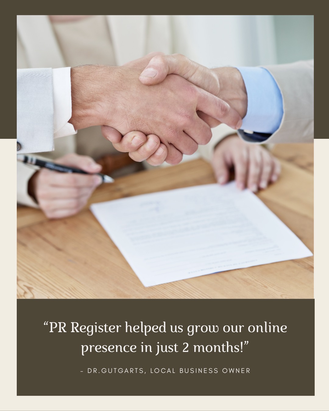 PR Register | Glendale CA