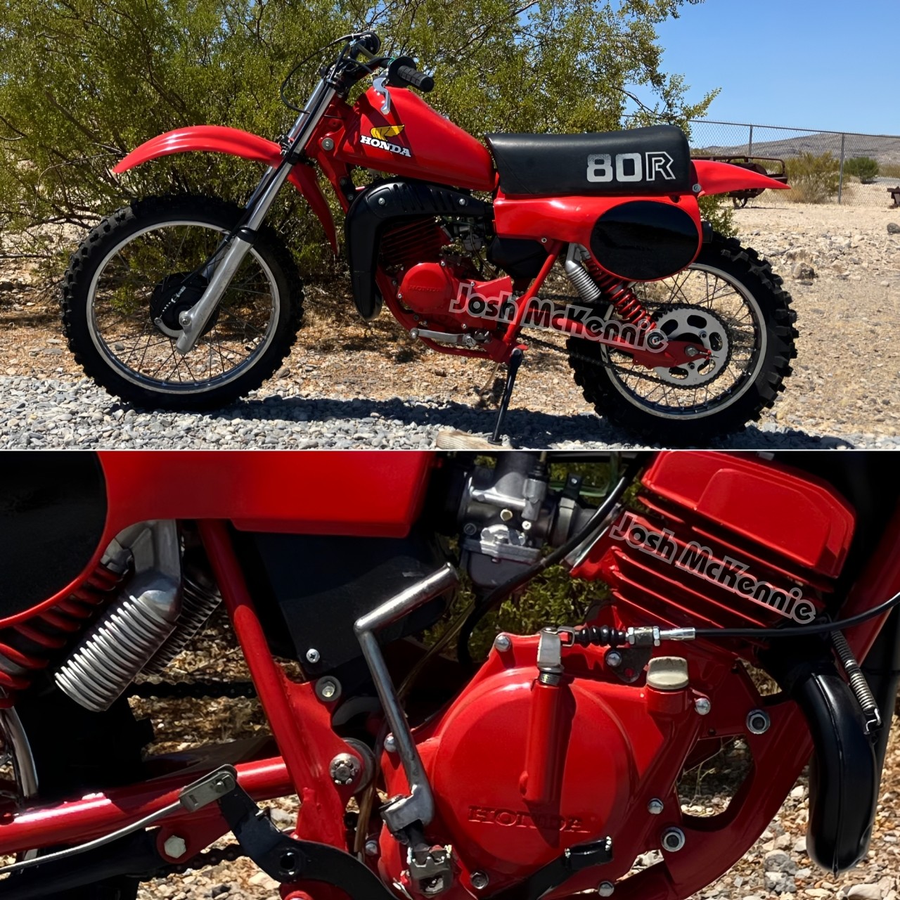 The 1980 Honda CR80R Elsinore is a historic milestone in youth