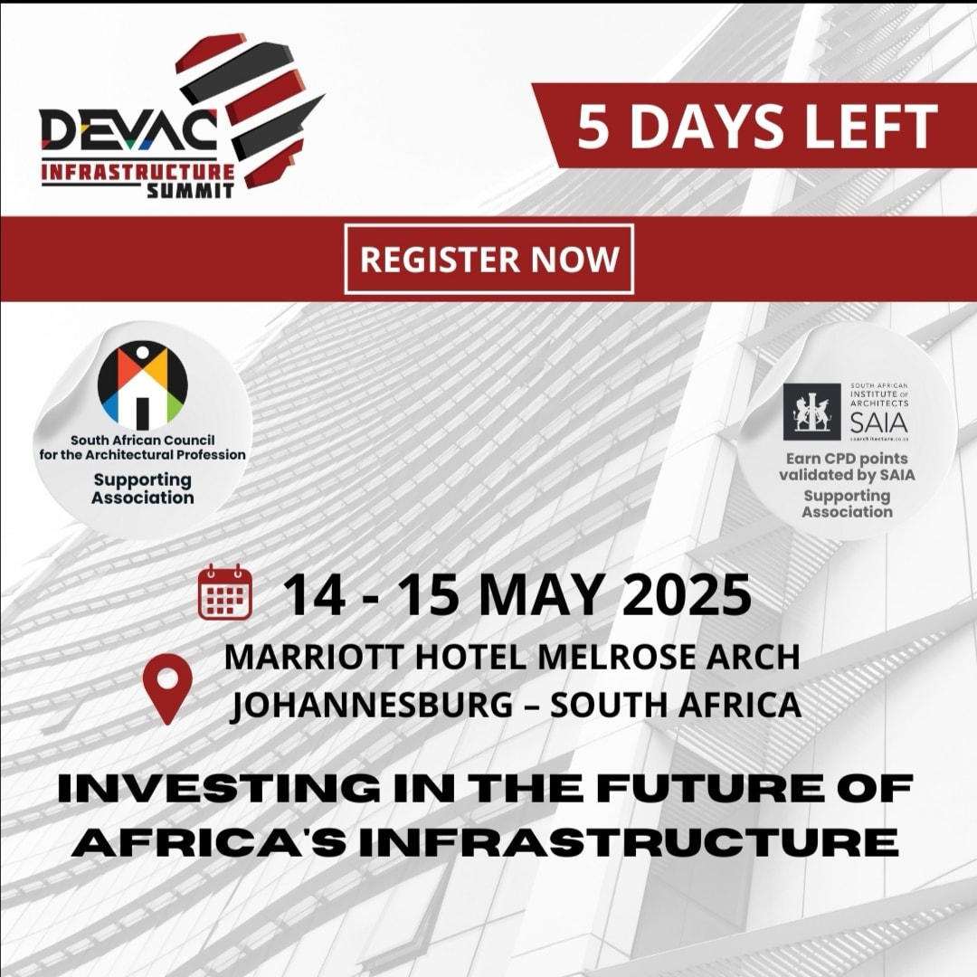 We are SACAP - 🚨 Reminder: DEVAC Infrastructure Summit... | Facebook