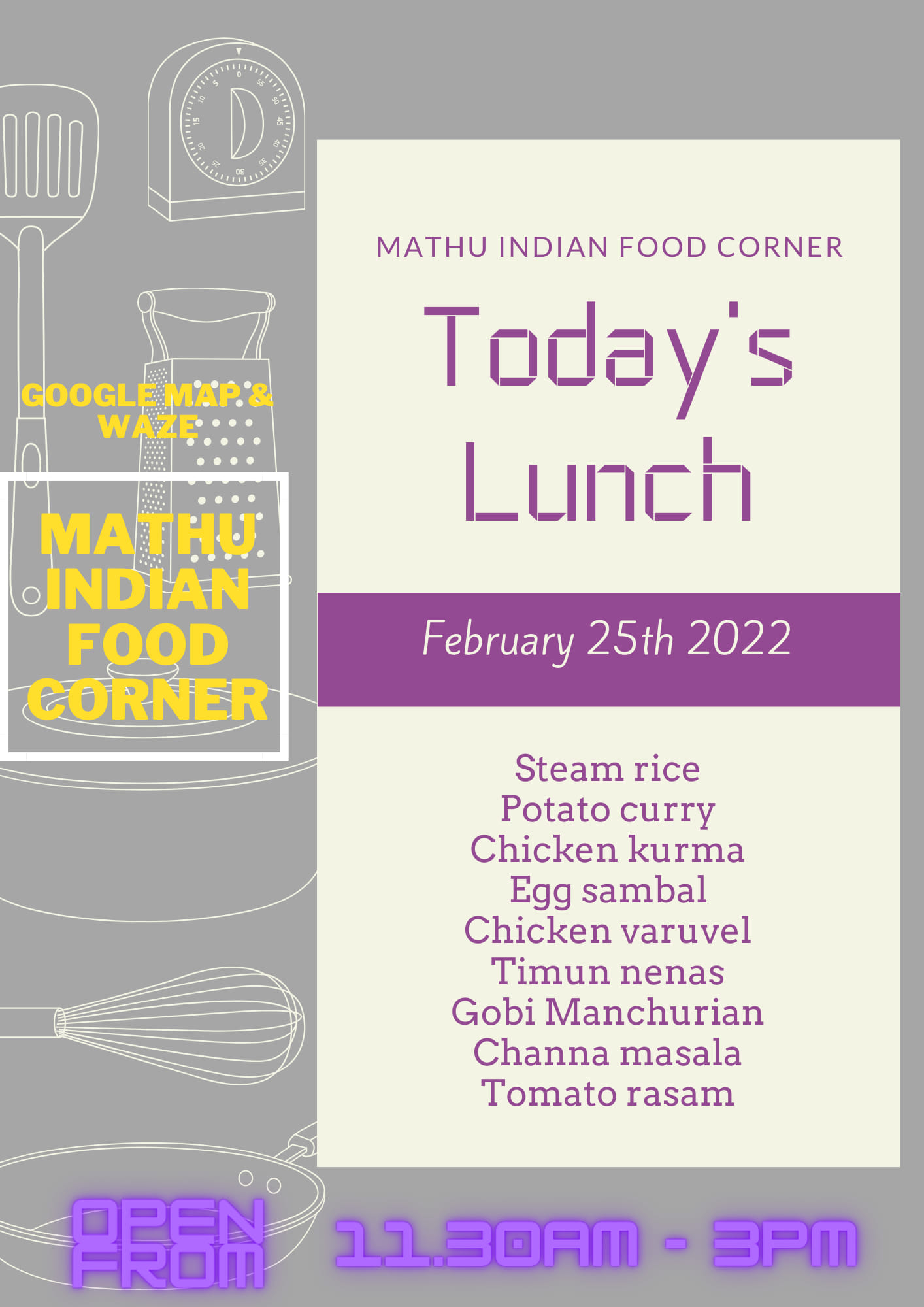 Mathu Indian Food Corner - Looking For Indian Foods ?? Do Visit Our ...