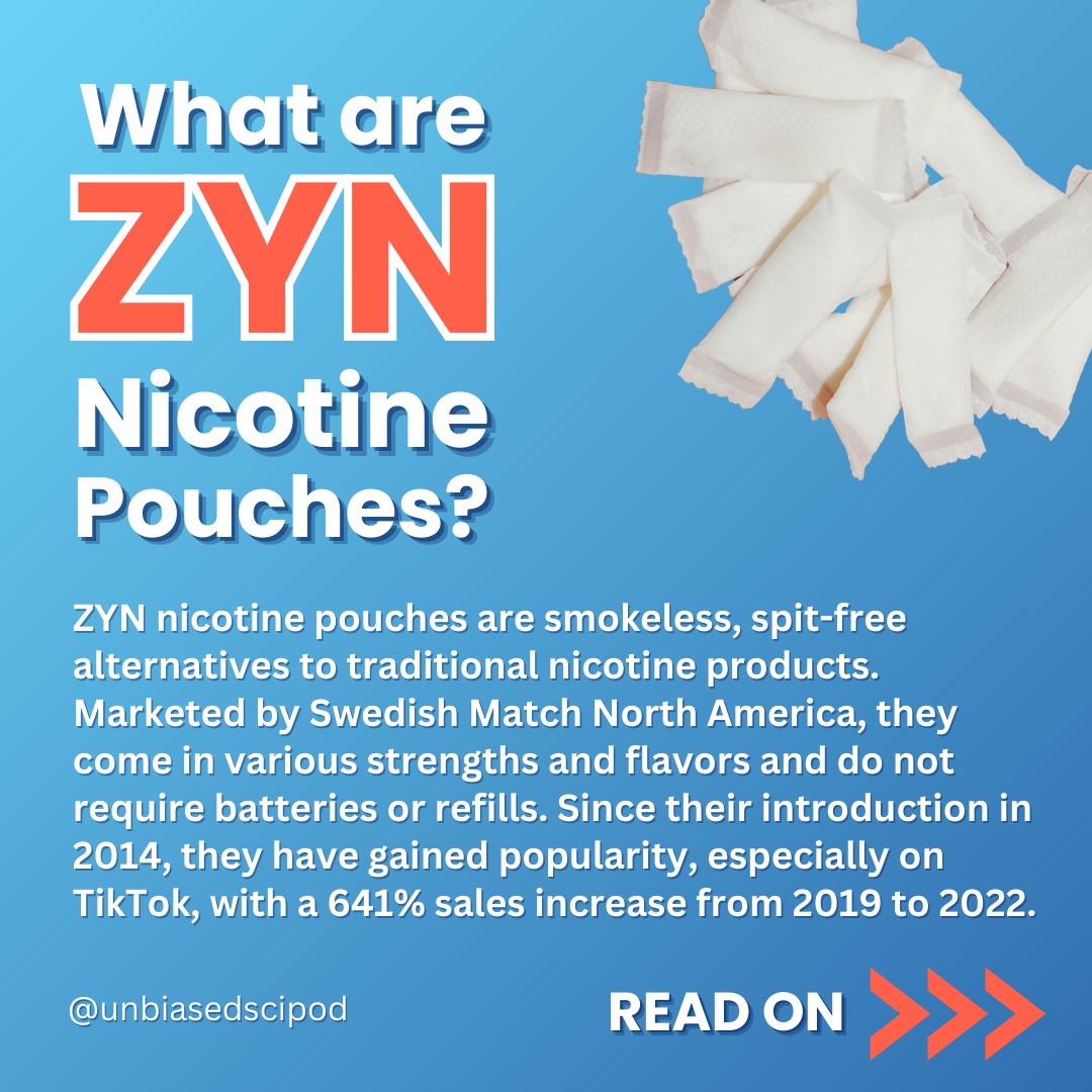 Have you heard of Zyn? If you haven't, there's a good chance your teen has.  Oral nicotine pouches work like chewing tobacco—tucked between the lip and  gum so nicotine can absorb into