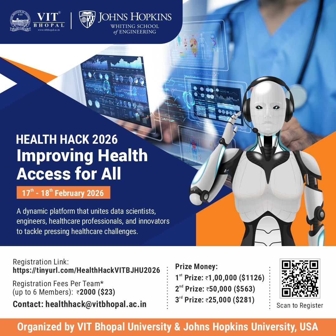 VIT - Hack for Health Equity! Join the Global Health Hackathon by VIT ...