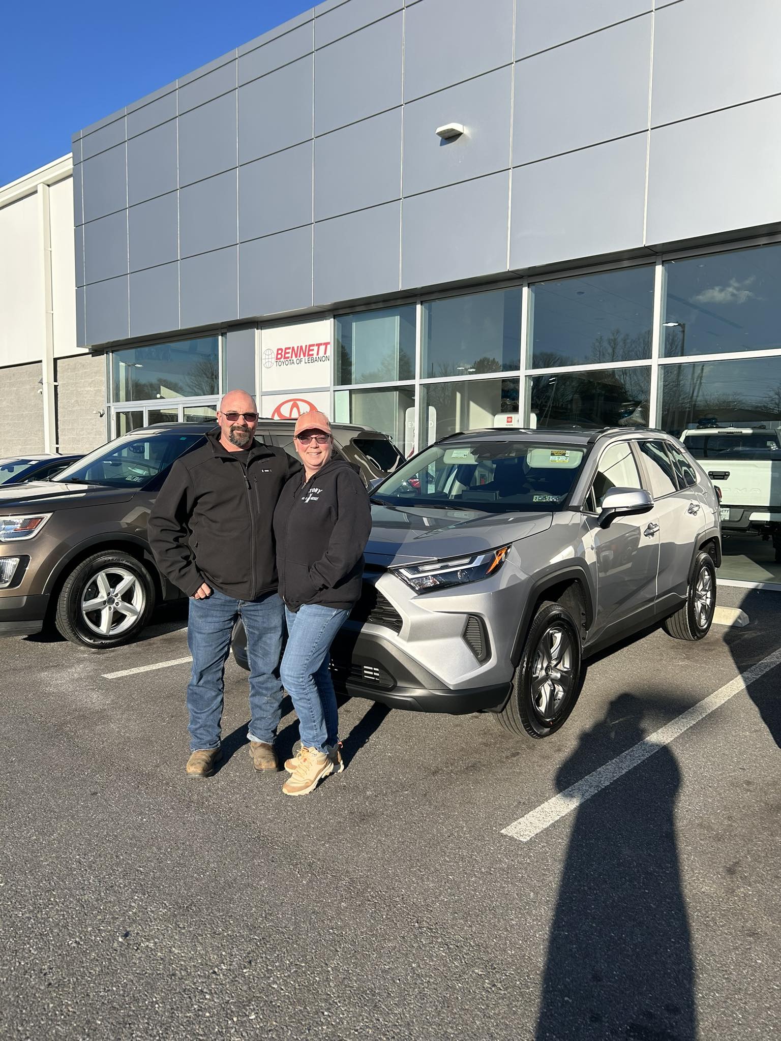 Bennett - Congratulations to Rick and Glenda on their 2025 Toyota RAV4 ...