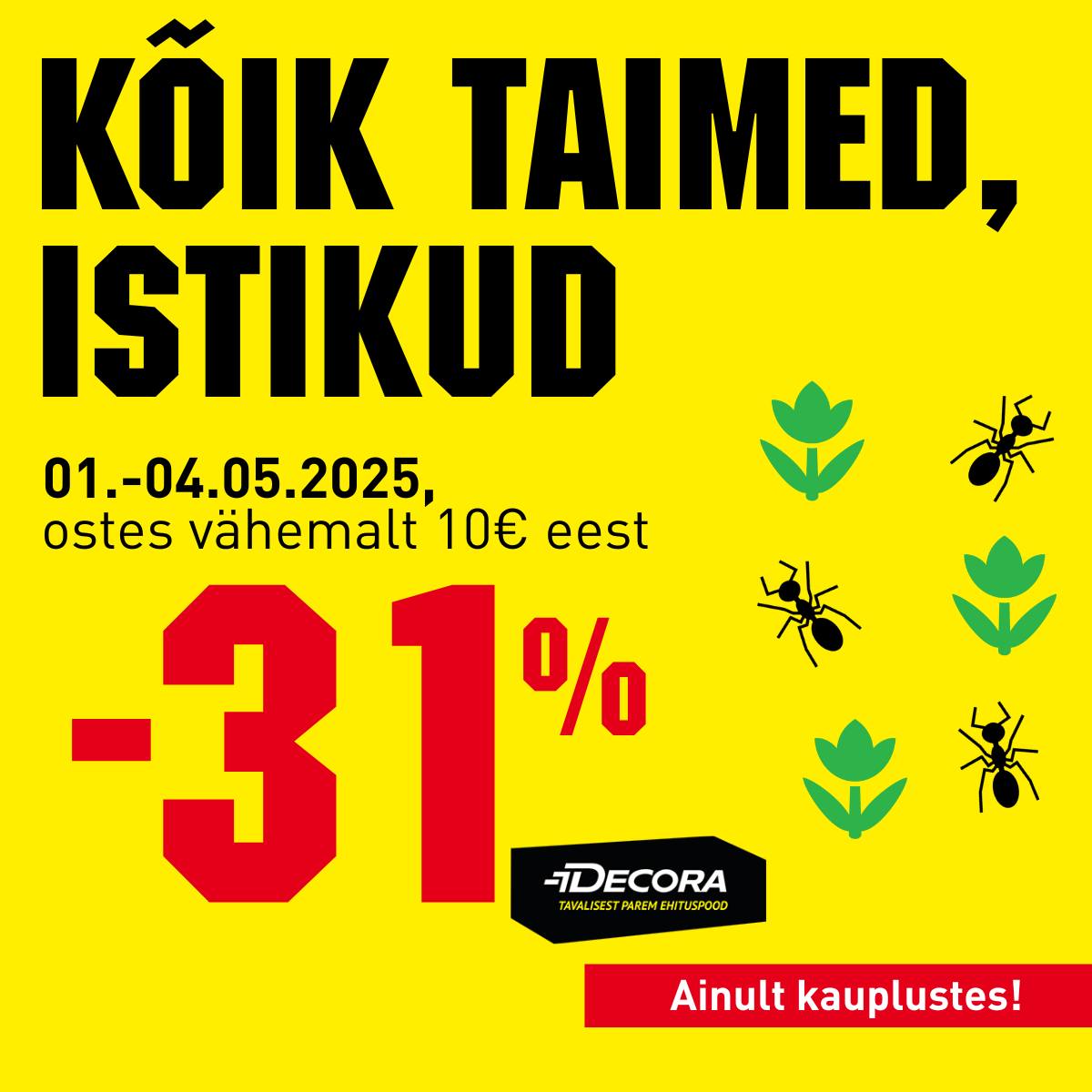 Decora reklaamiosakond | Tartu
