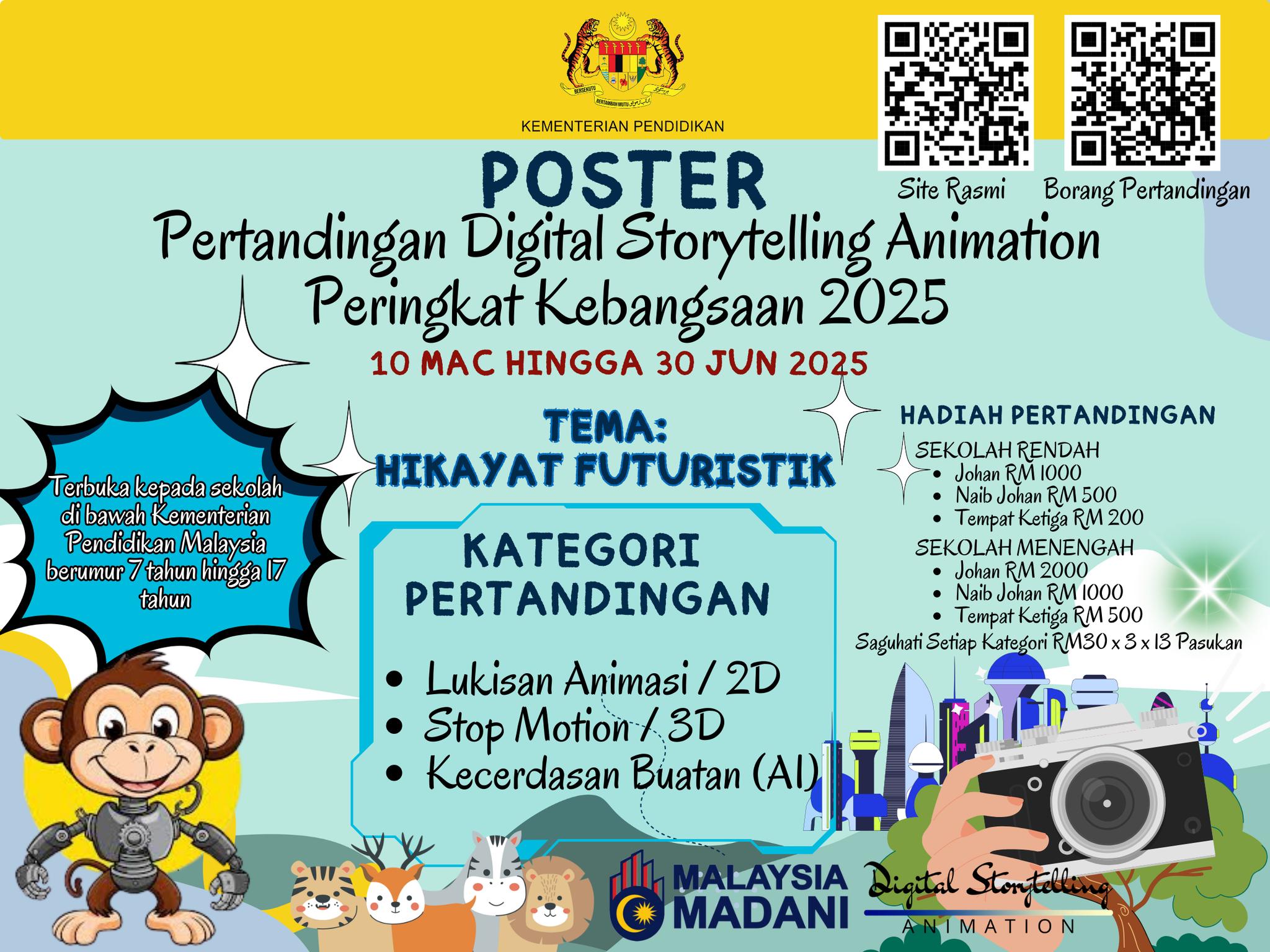 Sektor - 🔊🌟 Sertai Pertandingan Digital Storytelling Animation ...