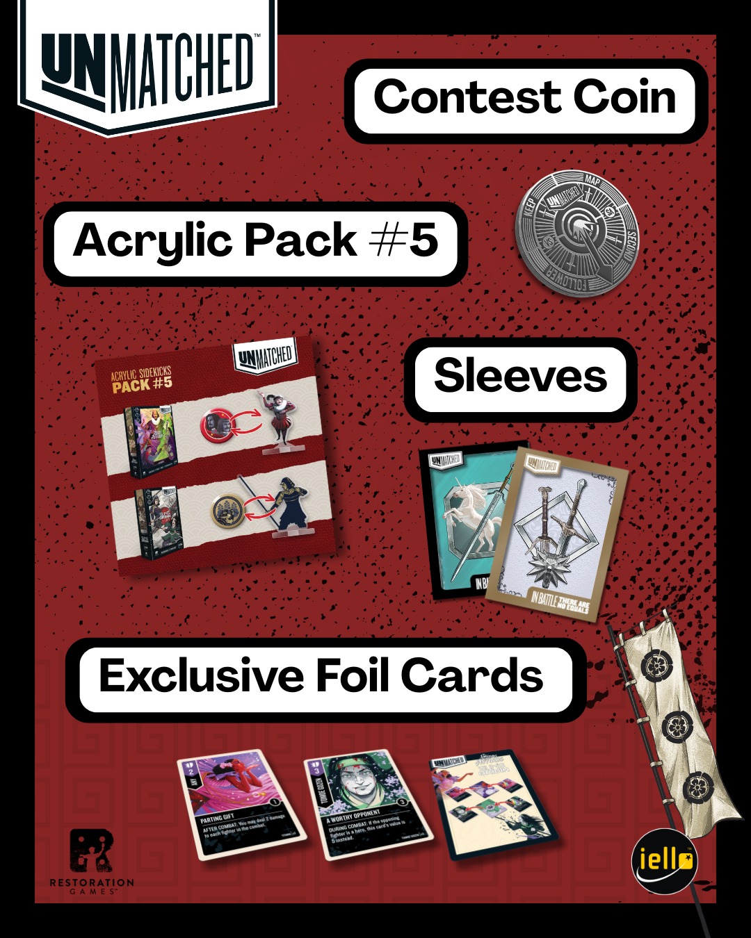 IELLO Games - What's new for Unmatched organized play?... | Facebook