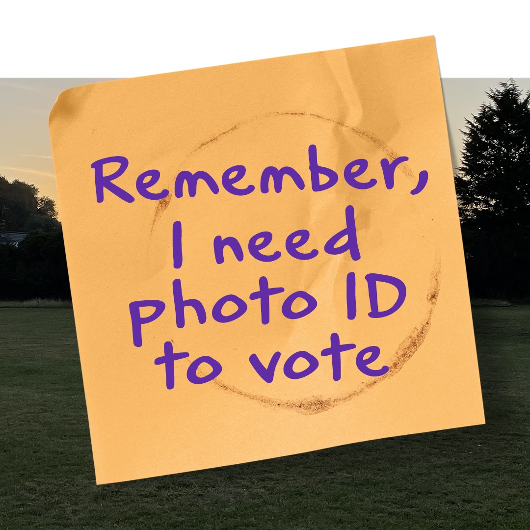 Ashfield - There's only one week left to apply for your free Voter ID ...